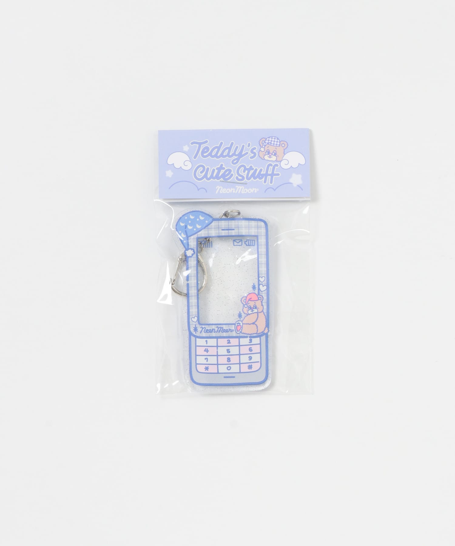 『WEB/一部店舗限定』NEONMOON　Phone KEY HOLDER PNK -