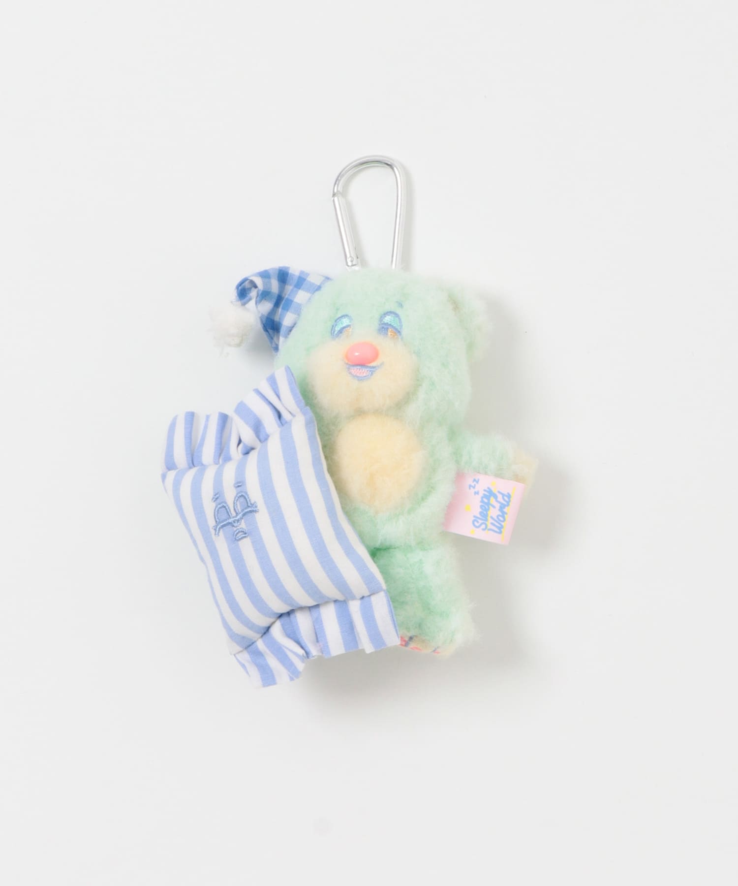 『WEB/一部店舗限定』NEONMOON　Sleepy Teddy Key Holder MNT -