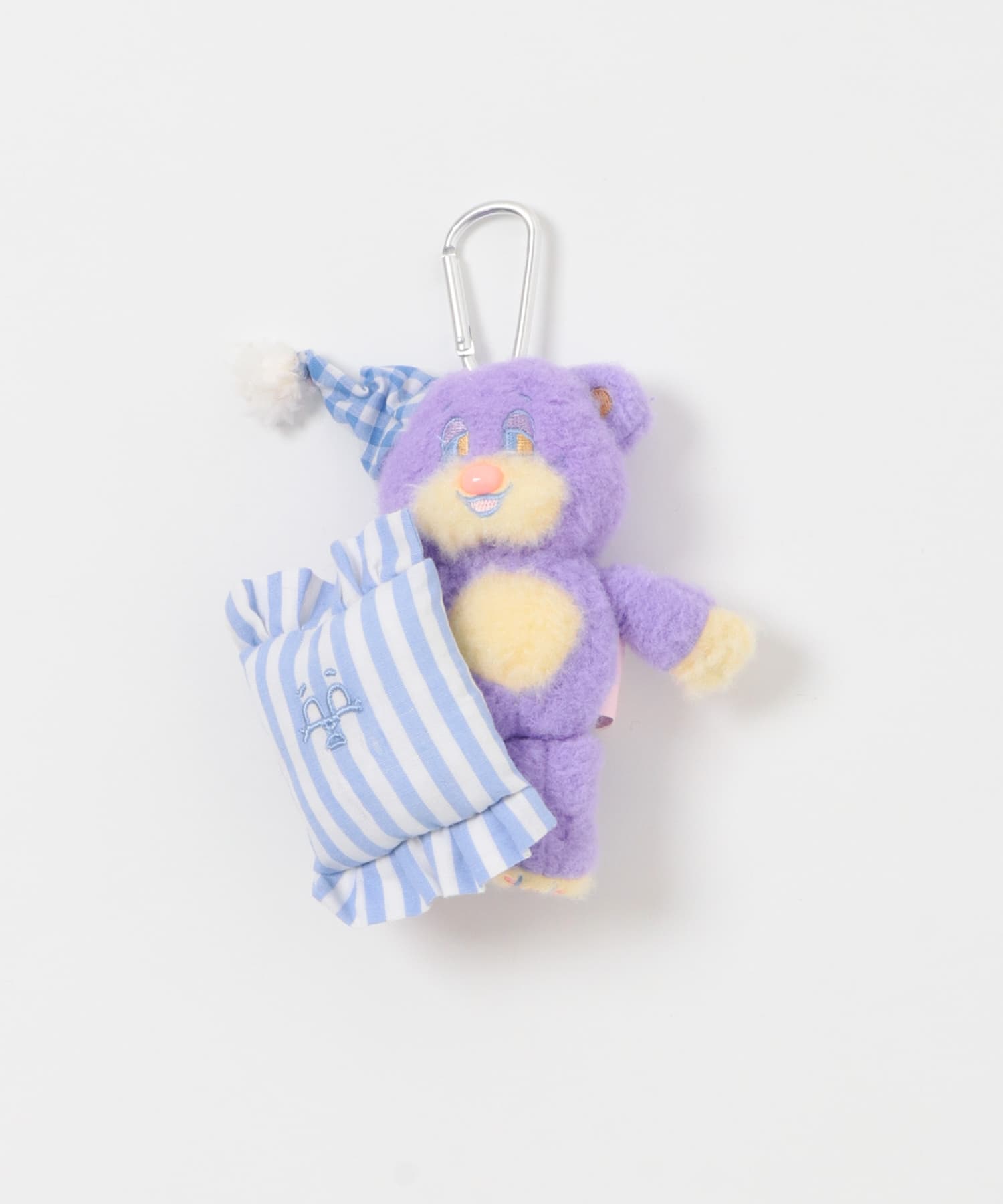 『WEB/一部店舗限定』NEONMOON　Sleepy Teddy Key Holder PPL -