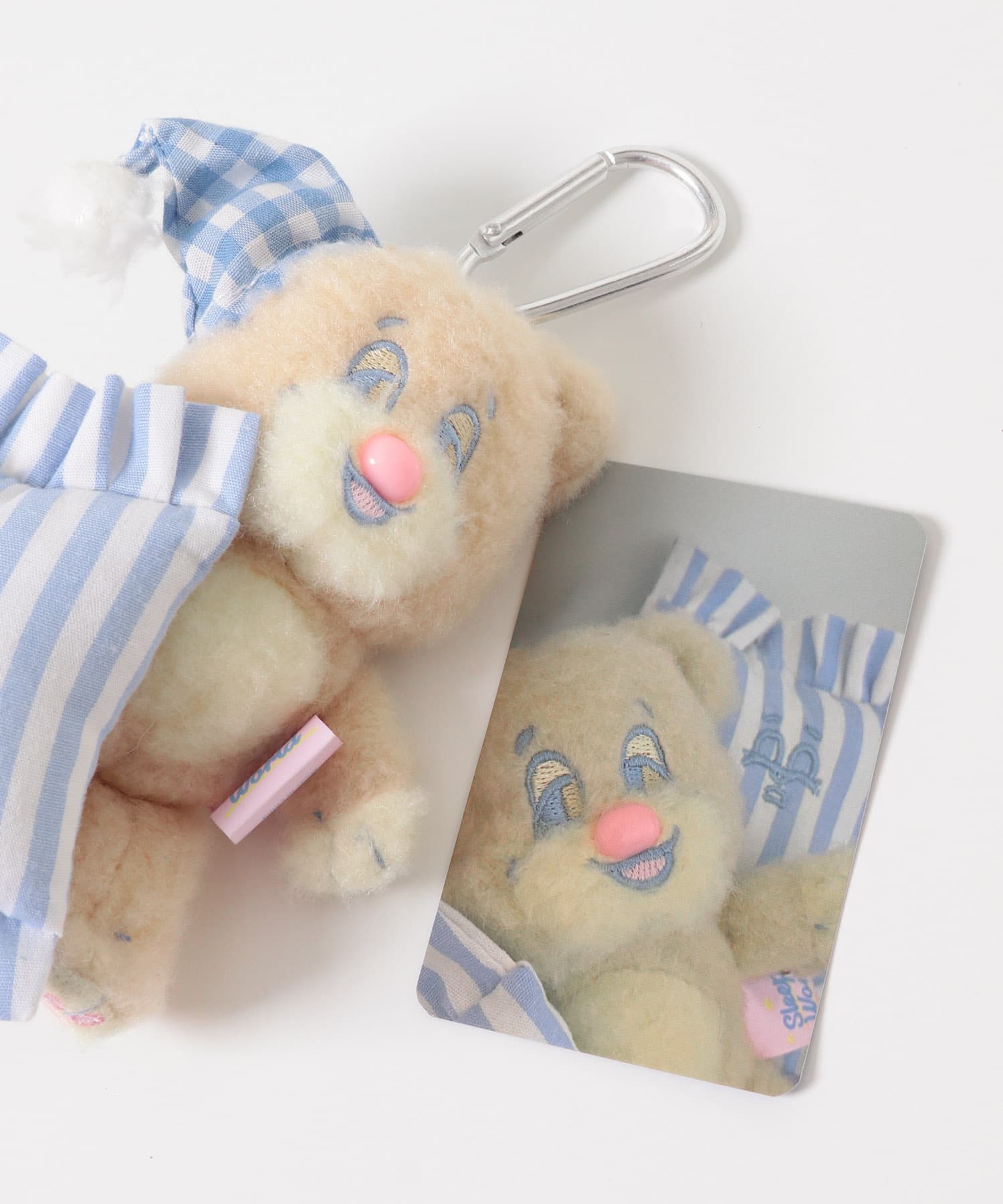 『WEB/一部店舗限定』NEONMOON　Sleepy Teddy Key Holder IVO -