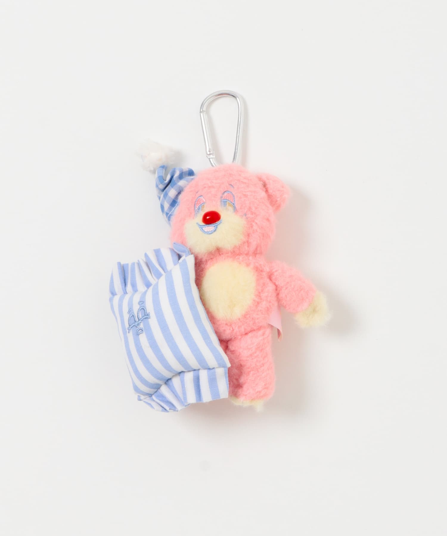 『WEB/一部店舗限定』NEONMOON　Sleepy Teddy Key Holder PNK -
