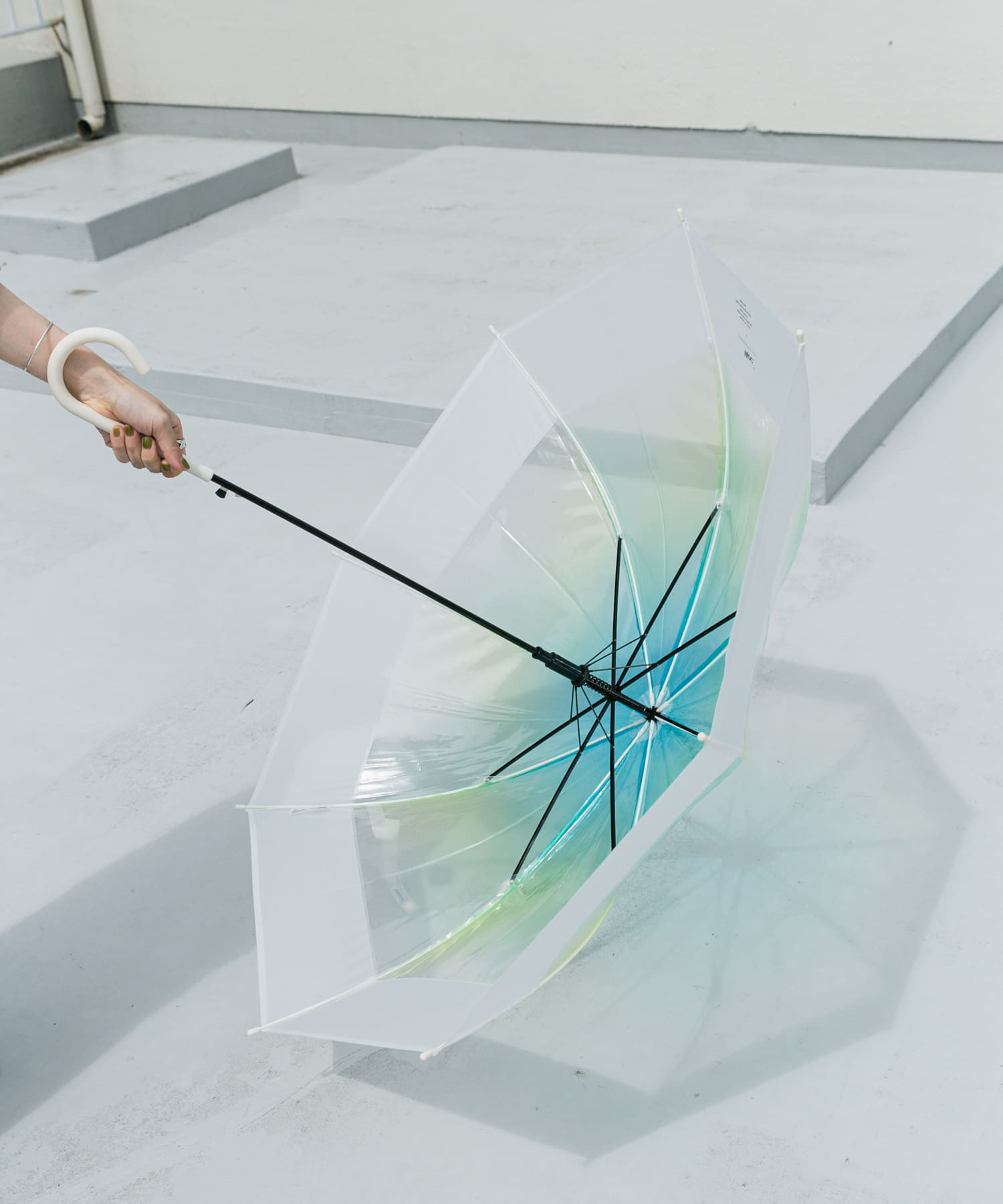 Wpc.　切り継ぎグラデーションアンブレラ GRN FREE