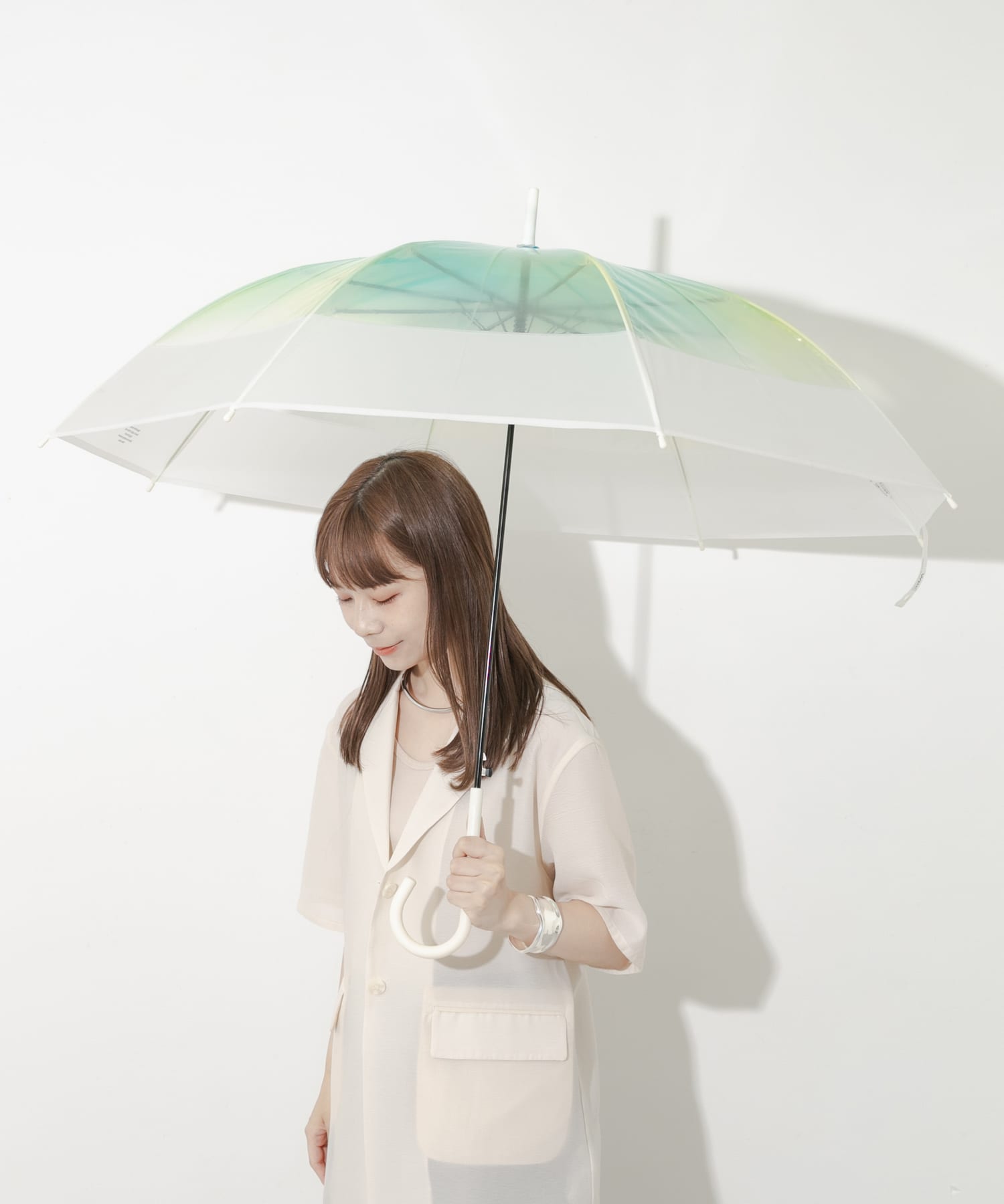 Wpc.　切り継ぎグラデーションアンブレラ GRN FREE