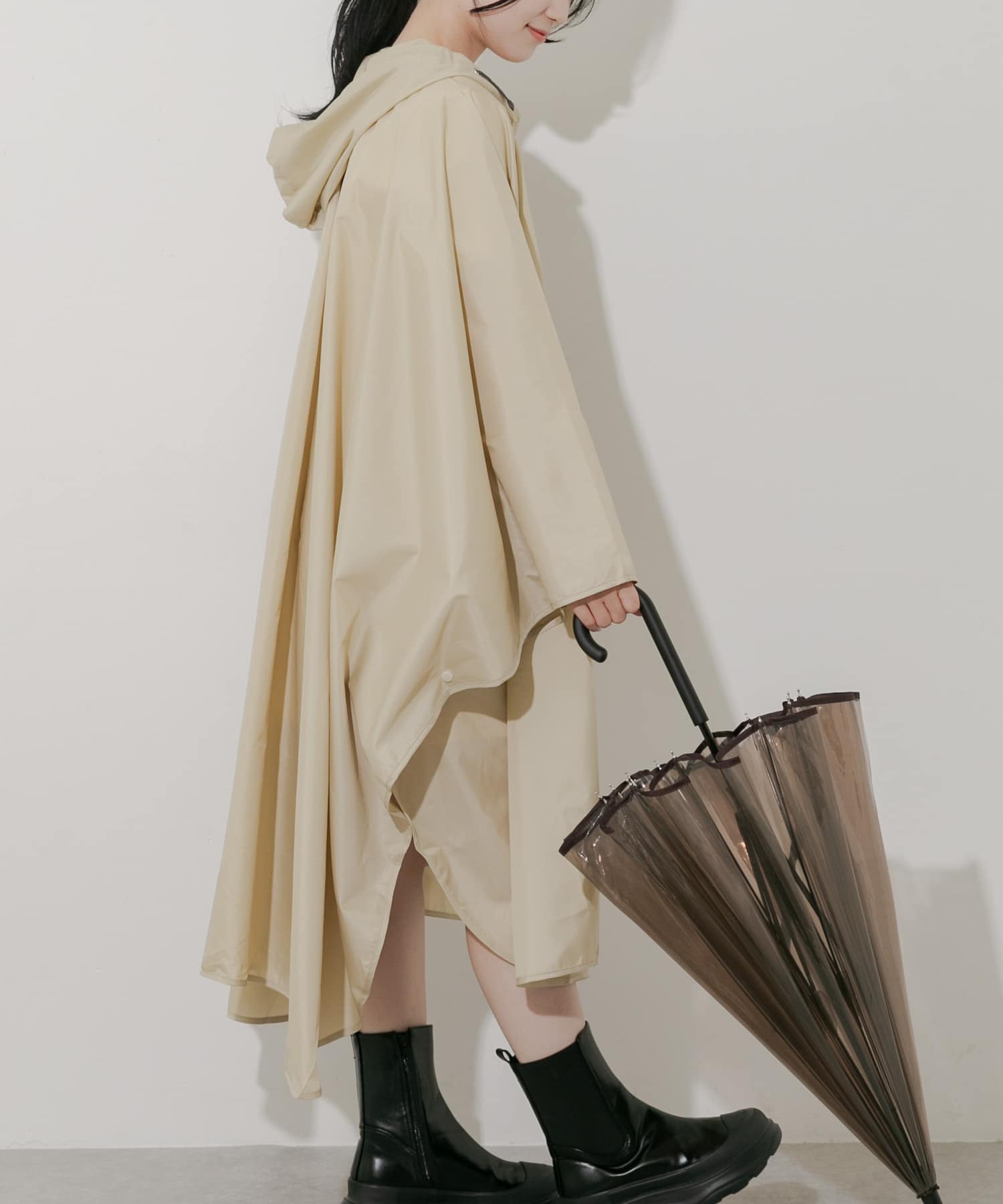 身長：156cm サイズ：one
