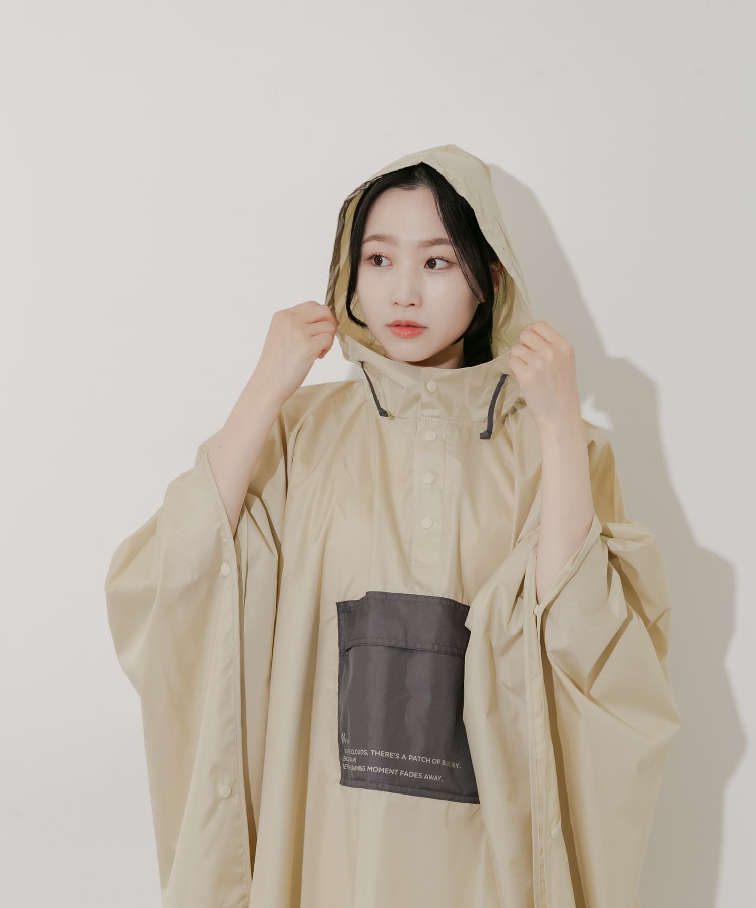 身長：156cm サイズ：one