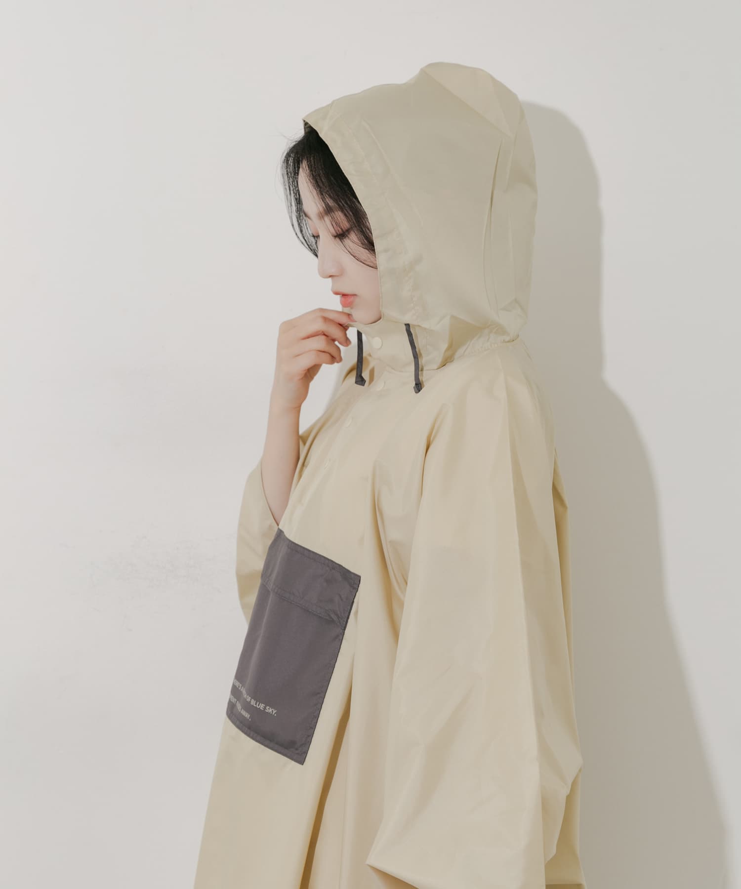 身長：156cm サイズ：one