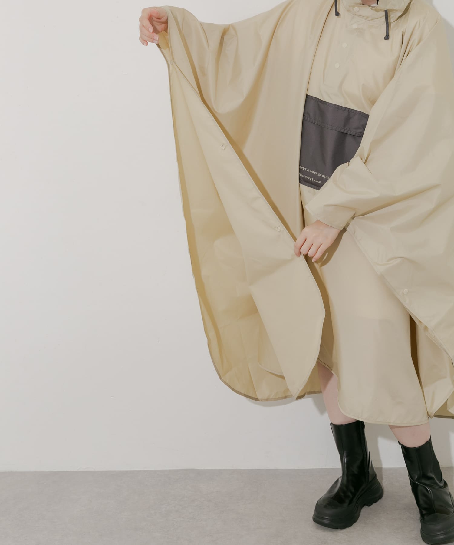 身長：156cm サイズ：one