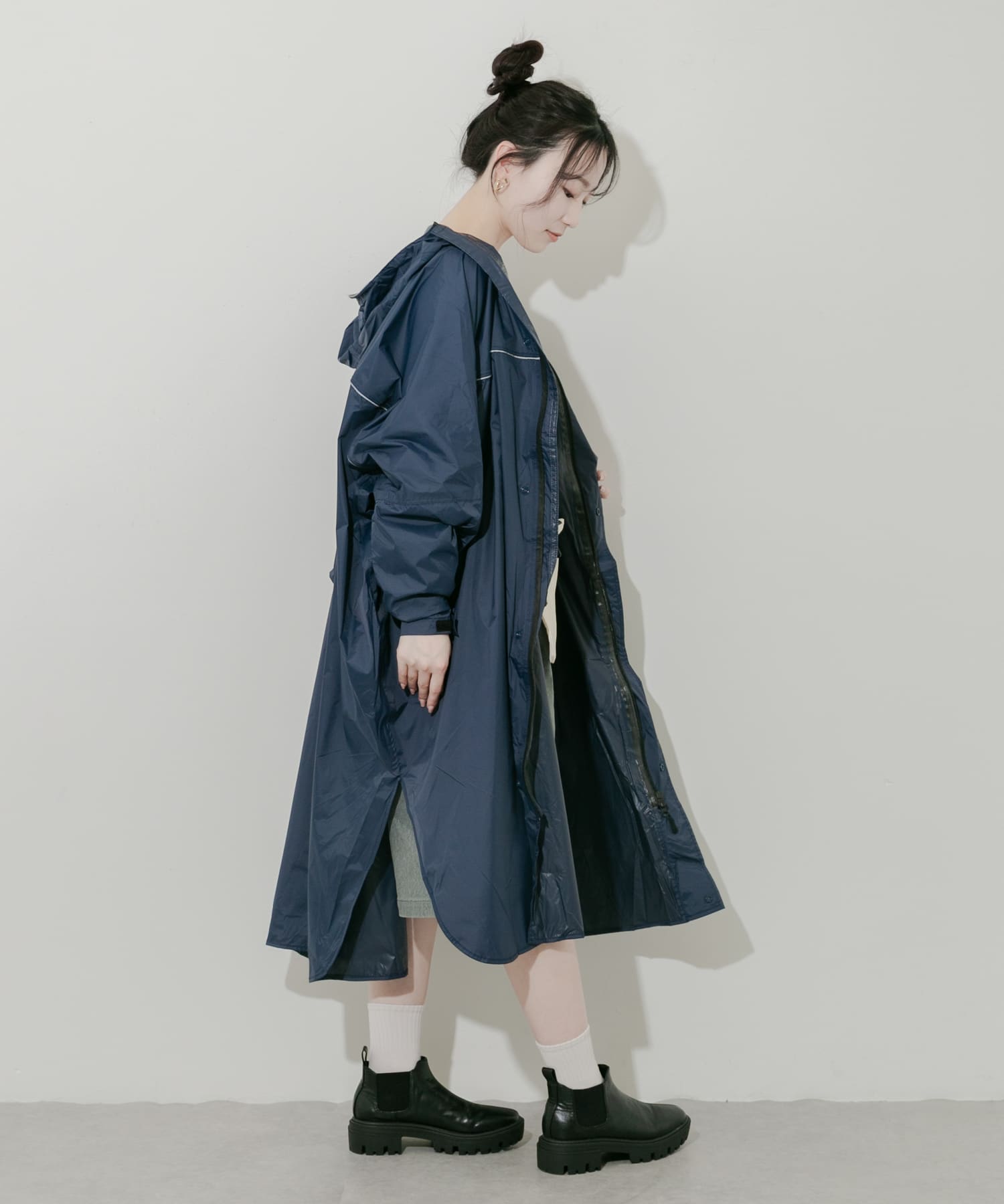 『WEB限定』『ユニセックス』Wpc.　バイシクルスリーブポンチョ