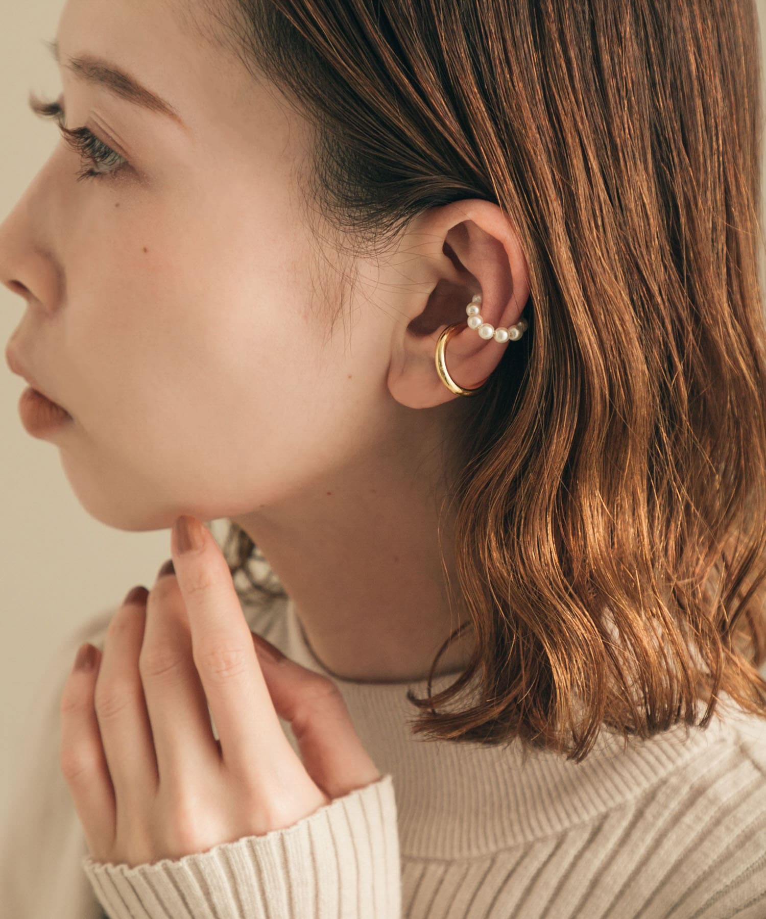 2イヤカフセット GLD -
