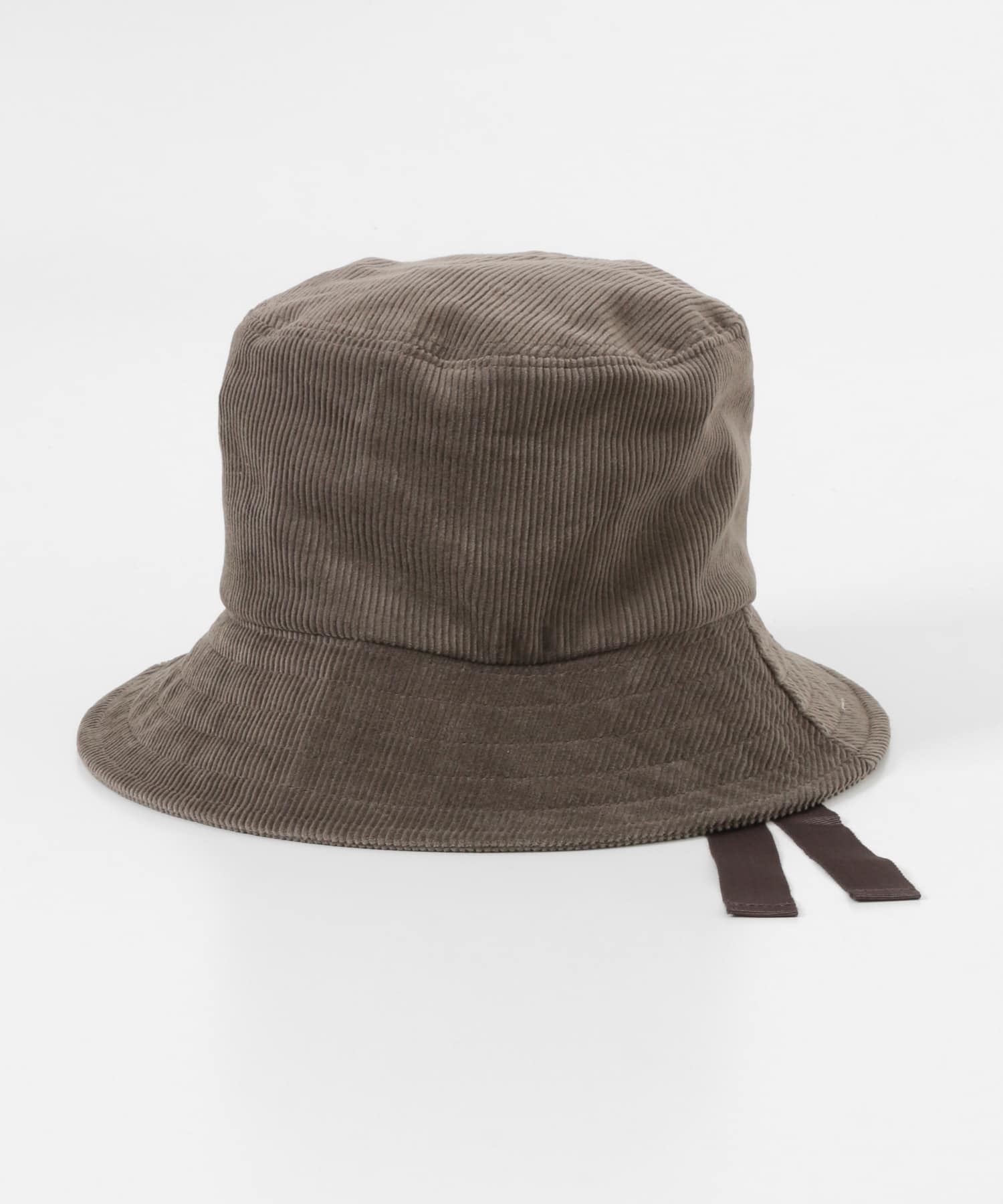 2WAYコーデュロイバケットハット BRN -