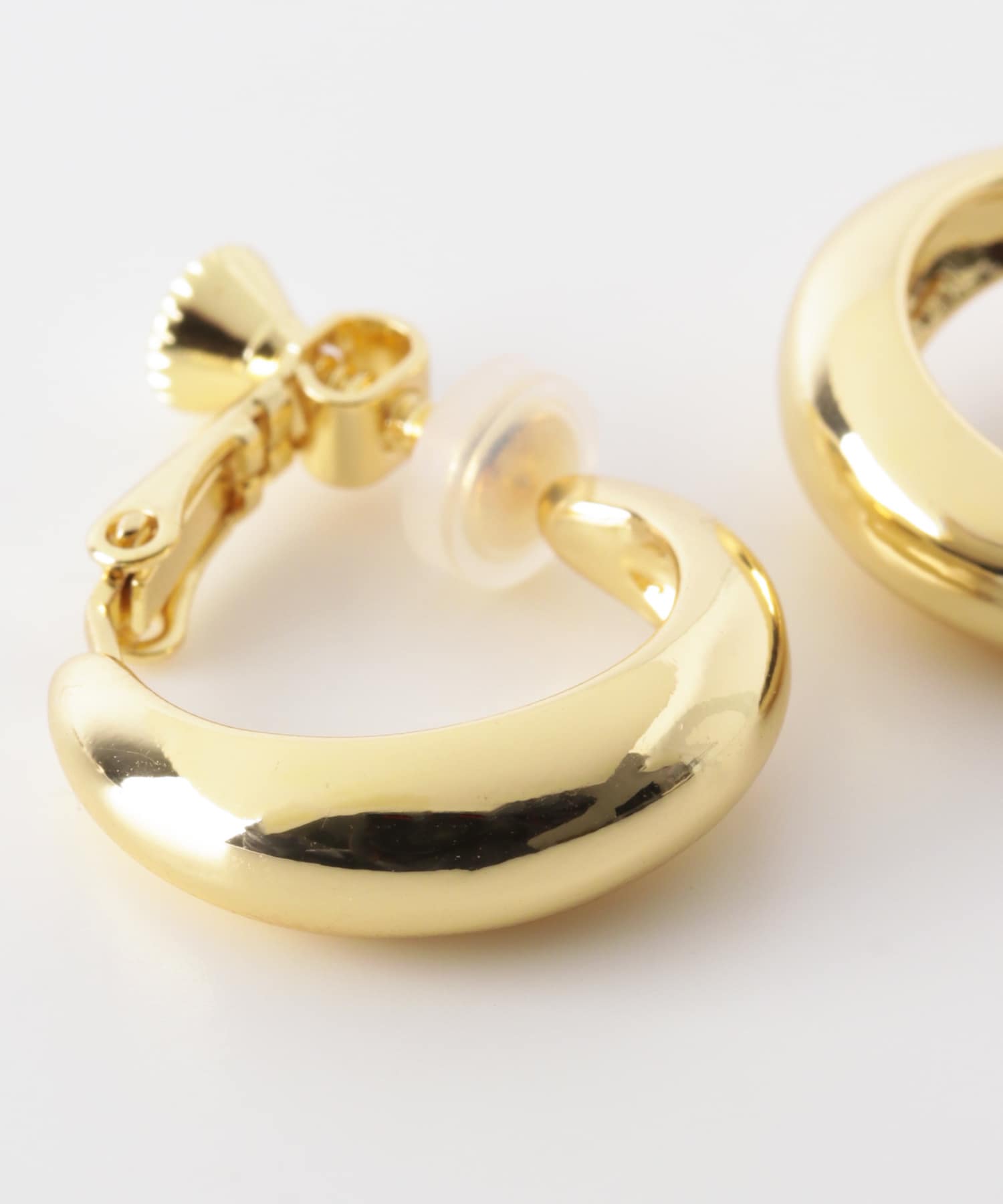 リッタイメタルフープイヤリング GLD -