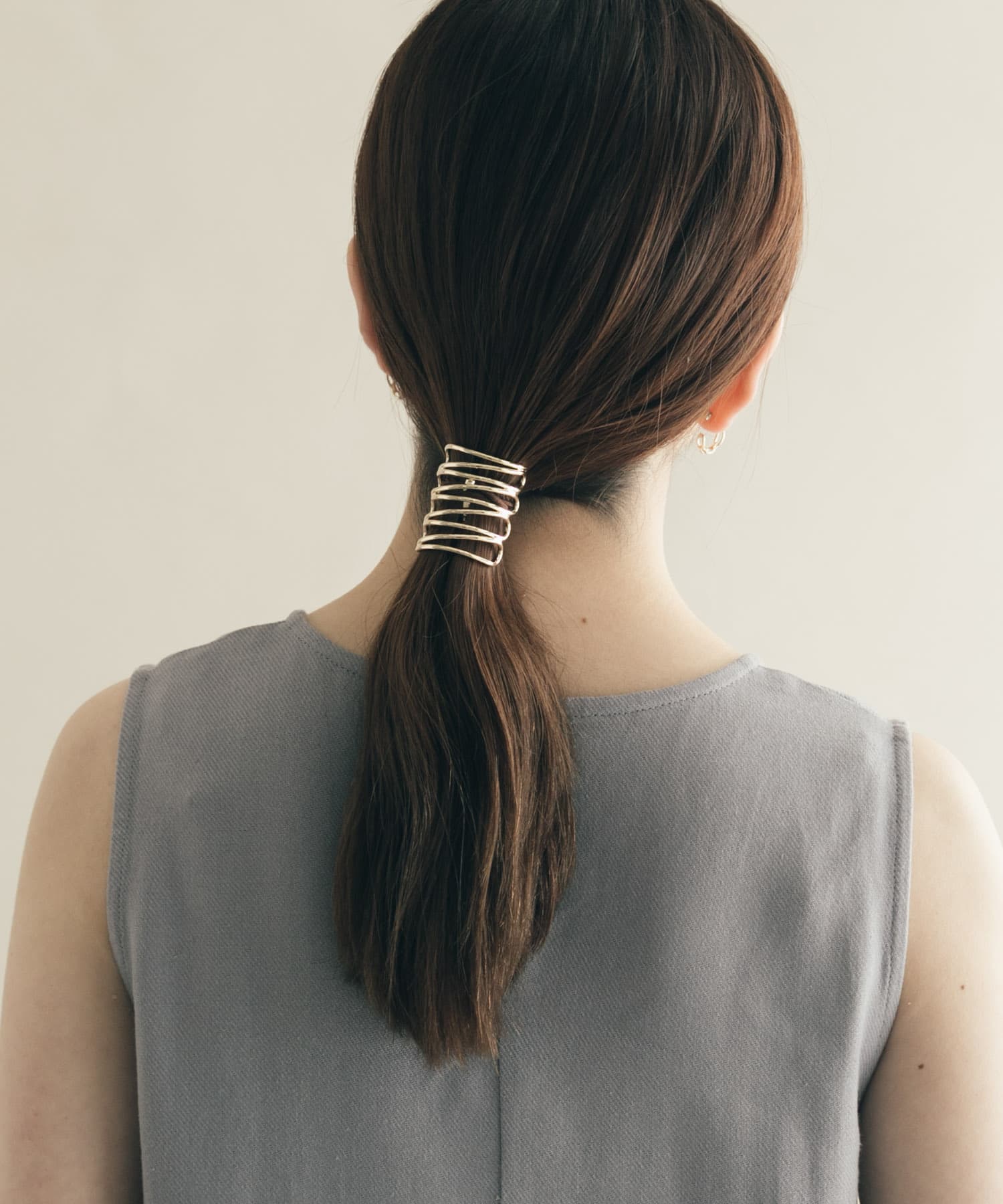 メタルモヨウヘアカフ GLD -