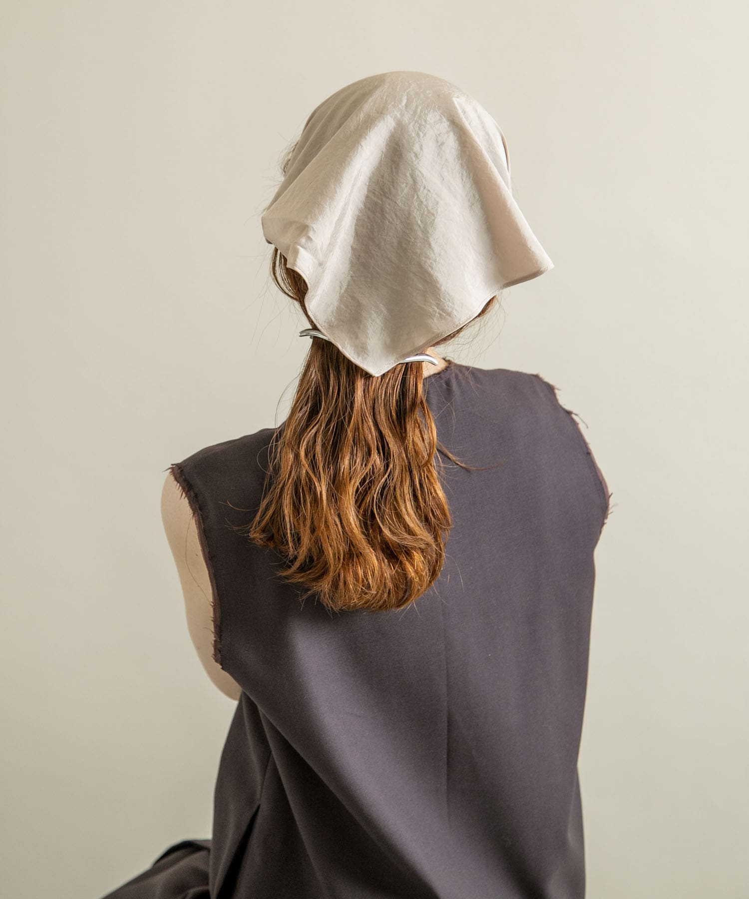 スカーフターバン BEG -