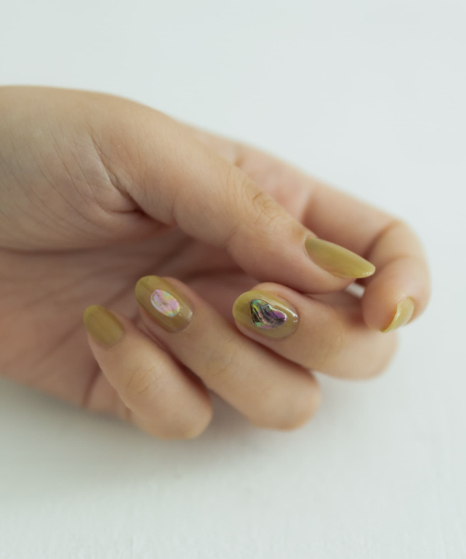 プックリネイルシール ベージュ -