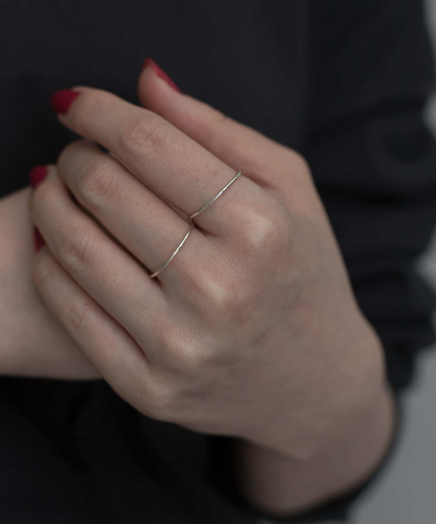 silver925シンプルセットリング SLV -