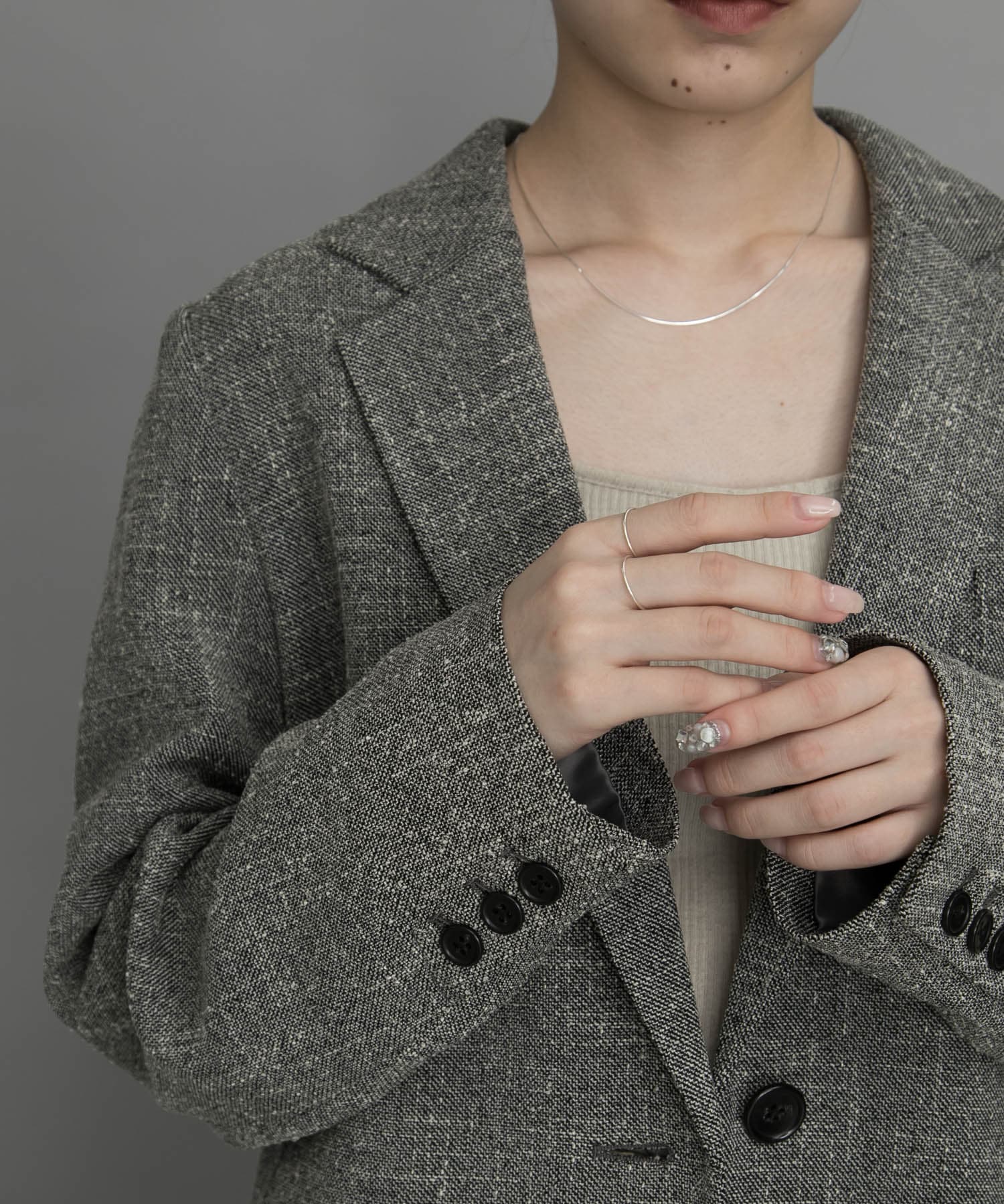 silver925シンプルセットリング SLV -
