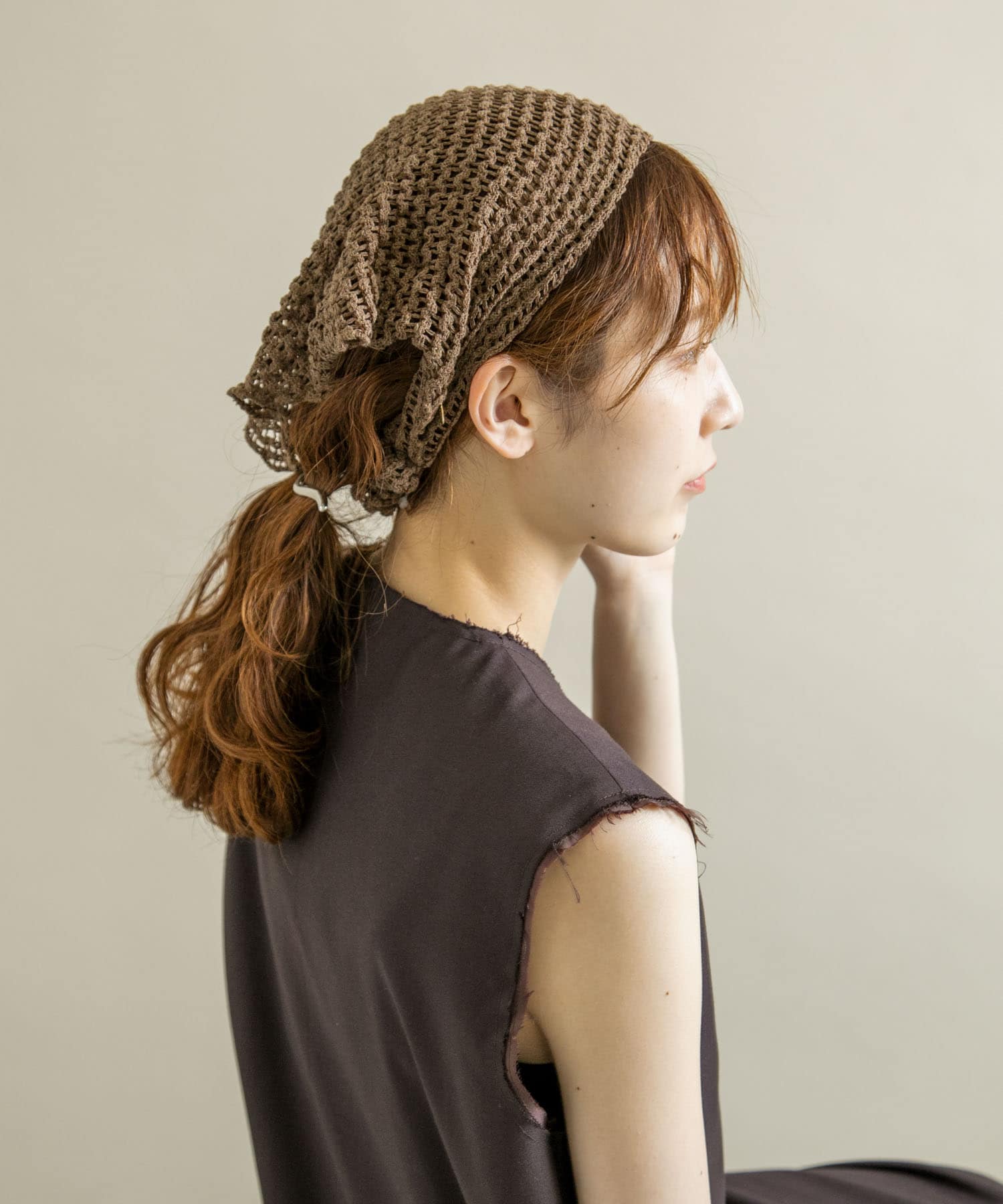 メッシュヘッドスカーフ MOC -