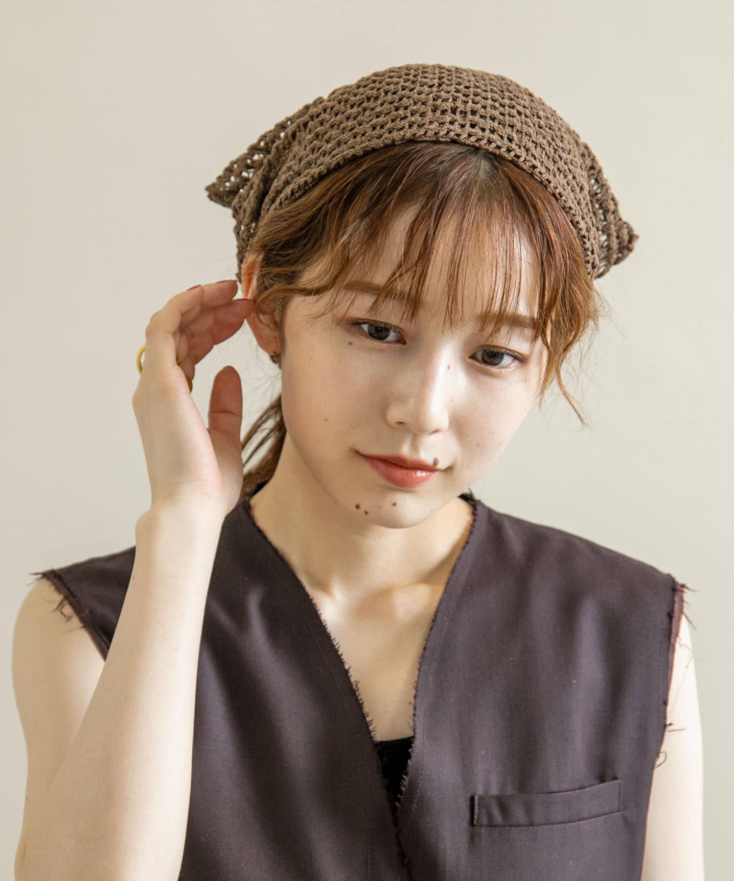 メッシュヘッドスカーフ MOC -