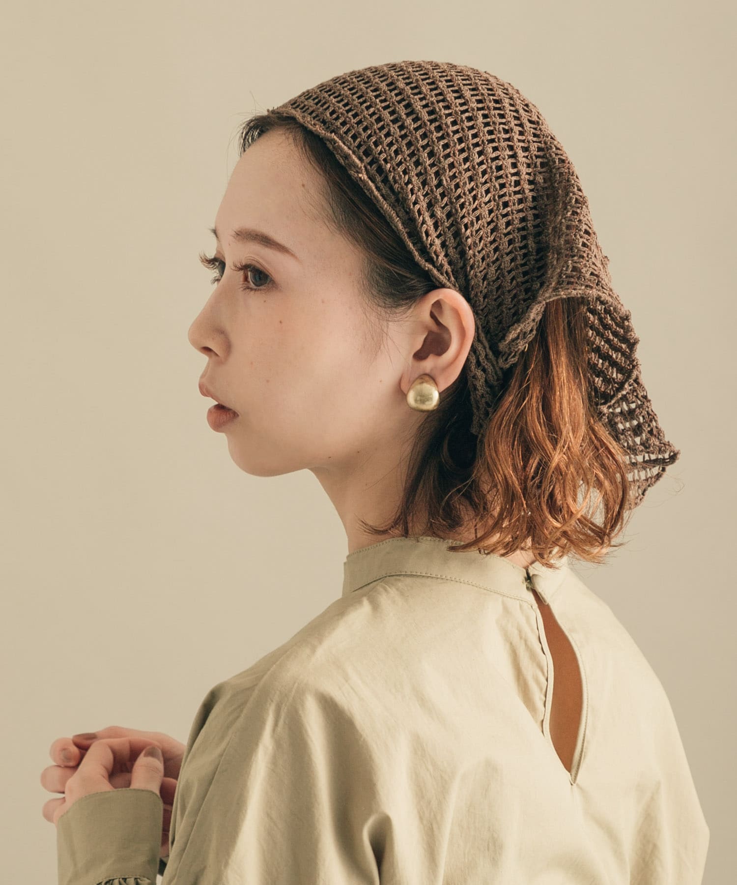 メッシュヘッドスカーフ MOC -