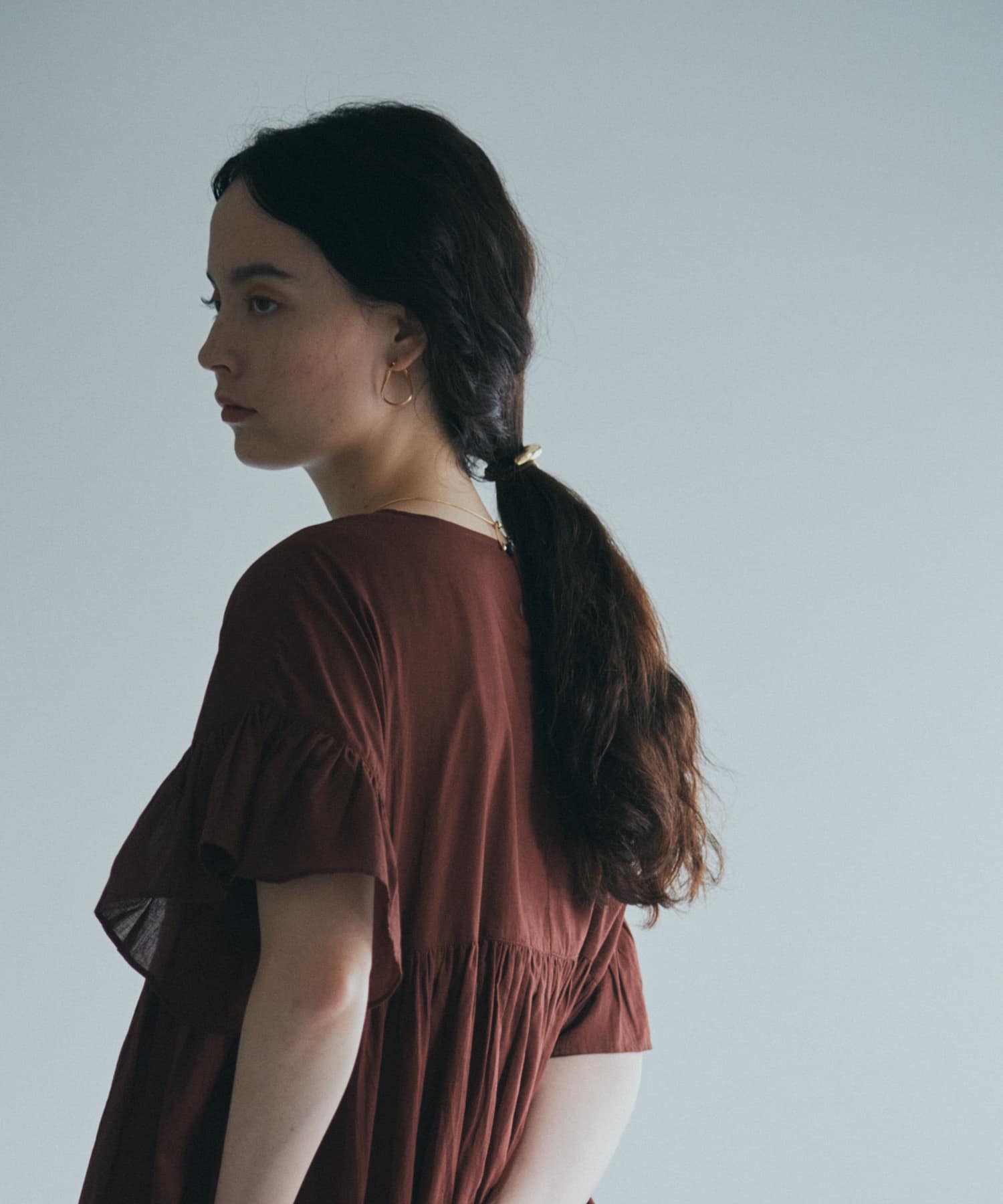 メタルカーブヘアポニー GLD -