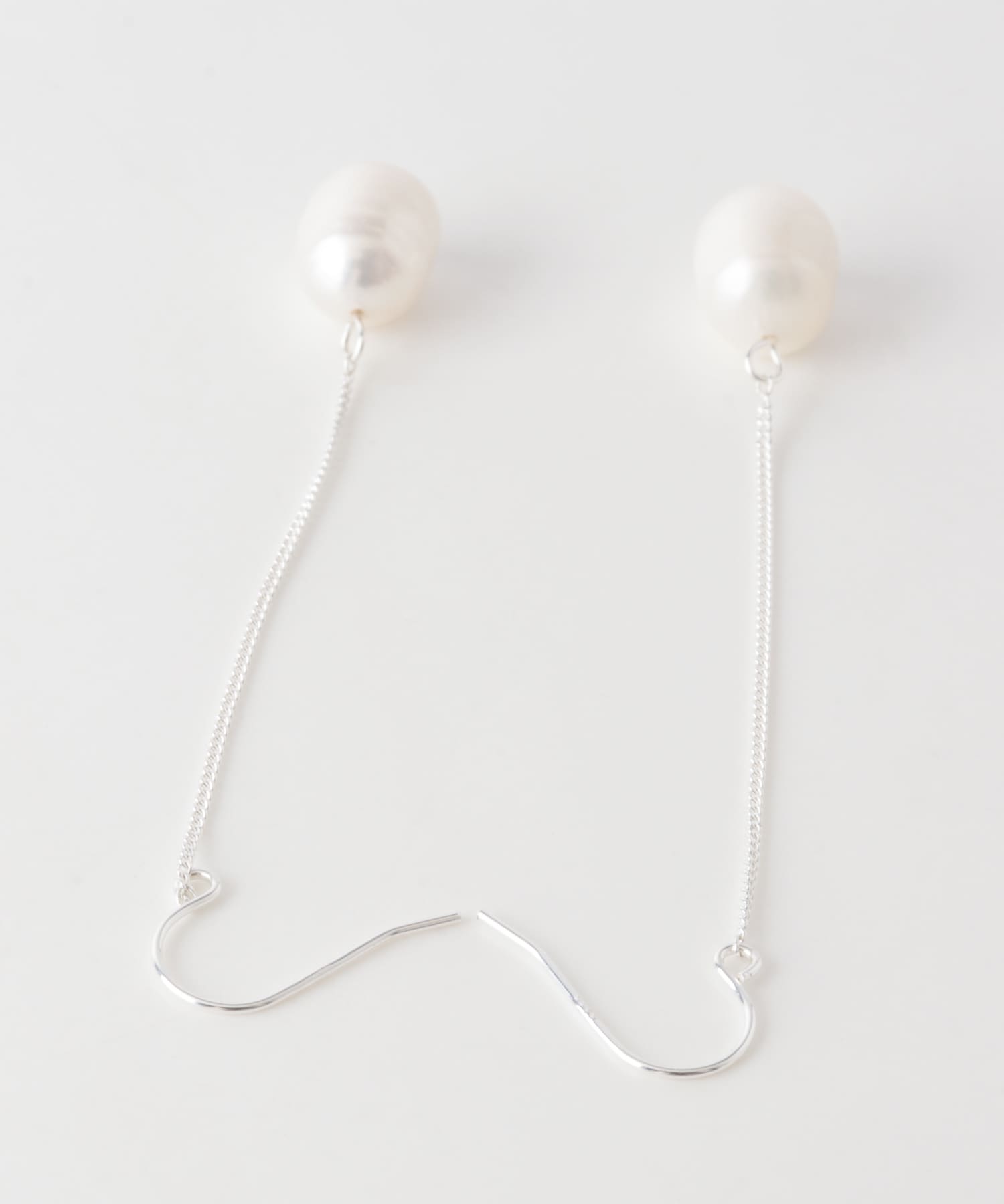 SMELLY so’　pearl chain pierce slv SLV -