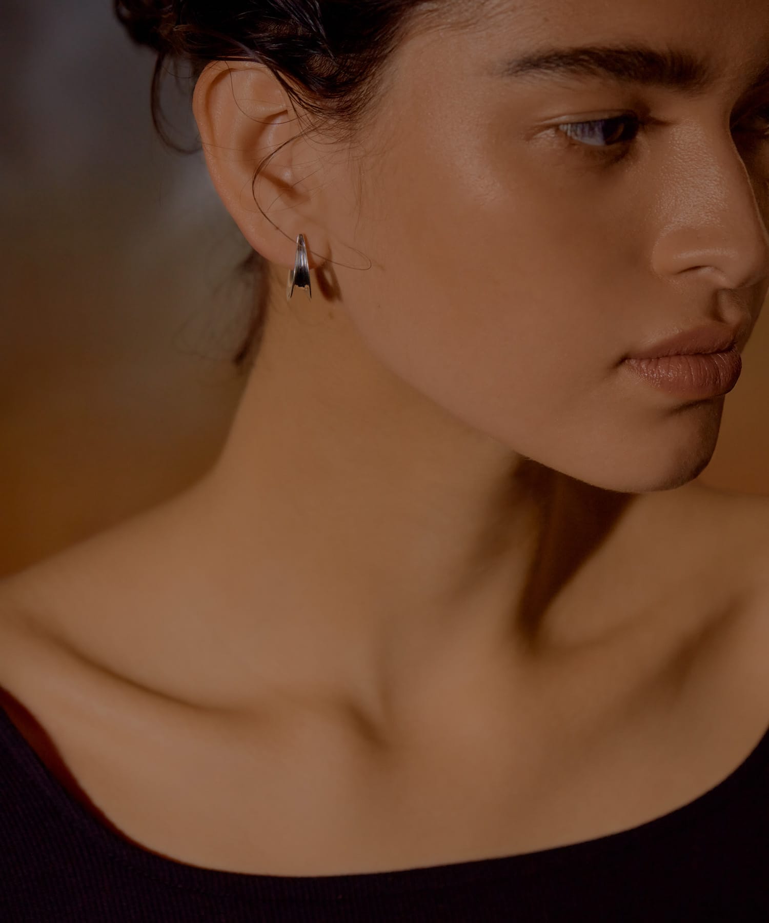 SMELLY so’　curve pierce SLV -