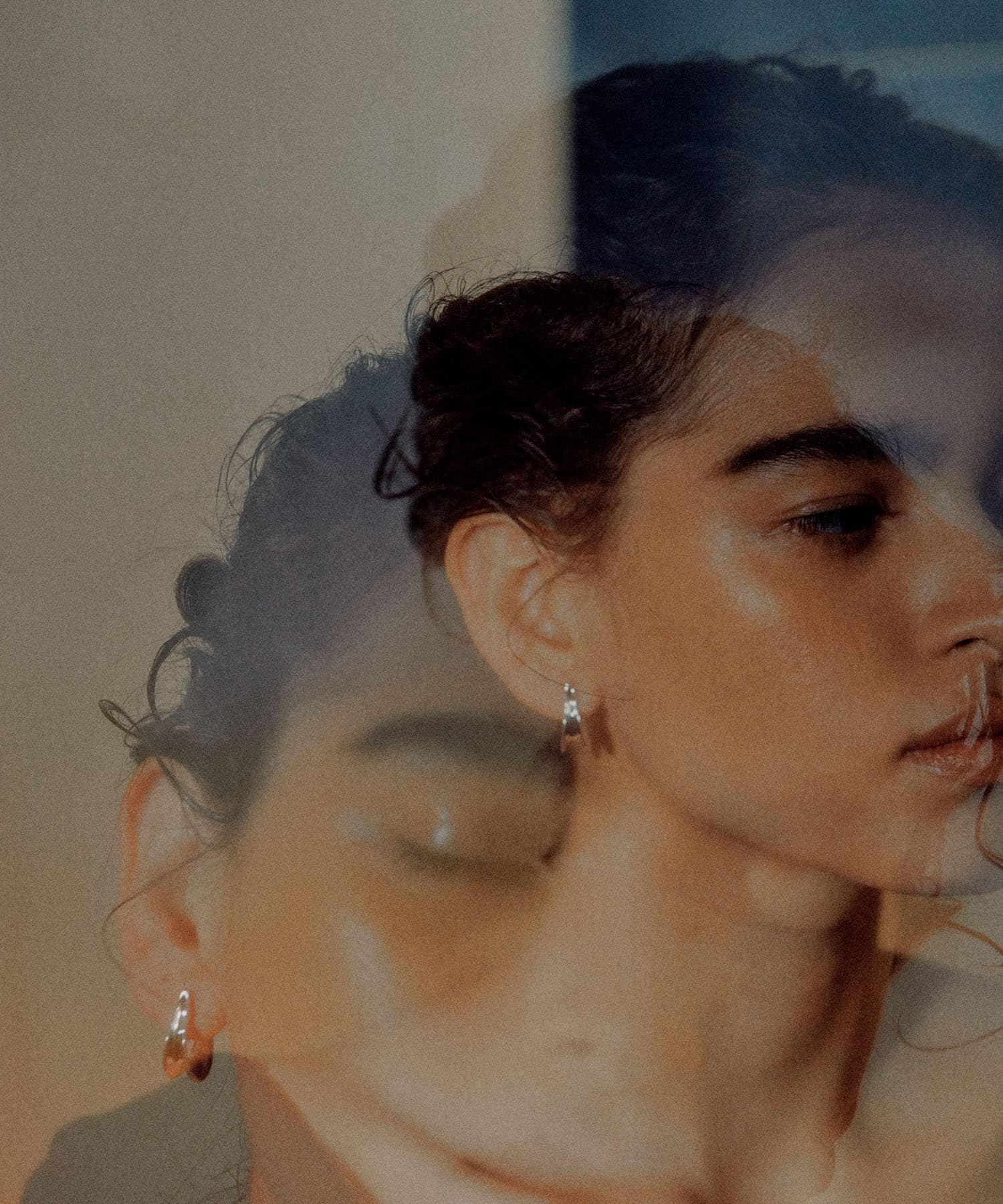 SMELLY so’　curve pierce SLV -