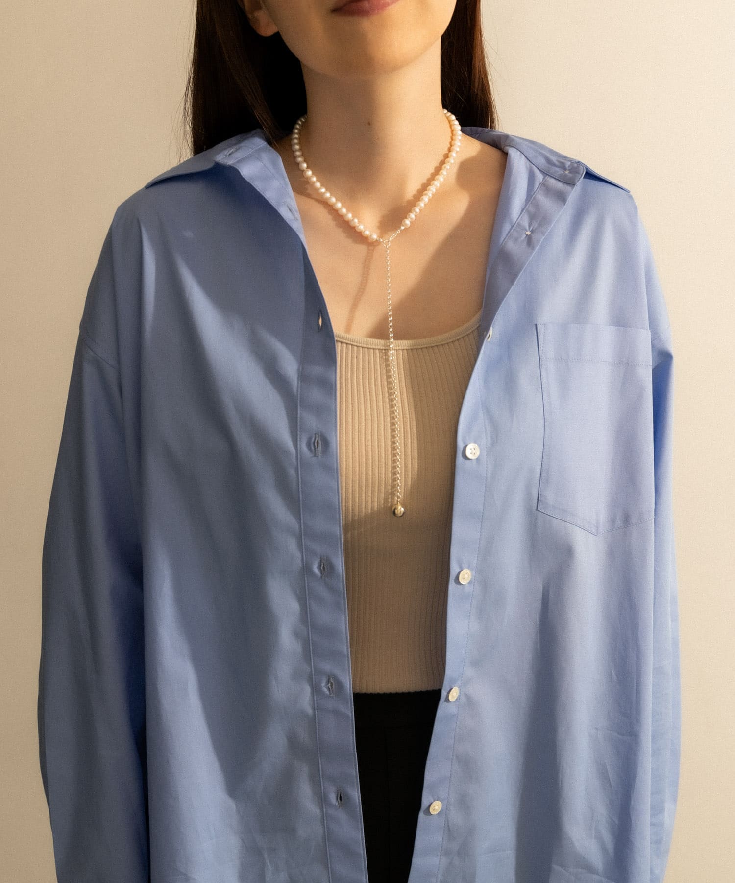SMELLY so’　2way pearl necklace slv SLV -