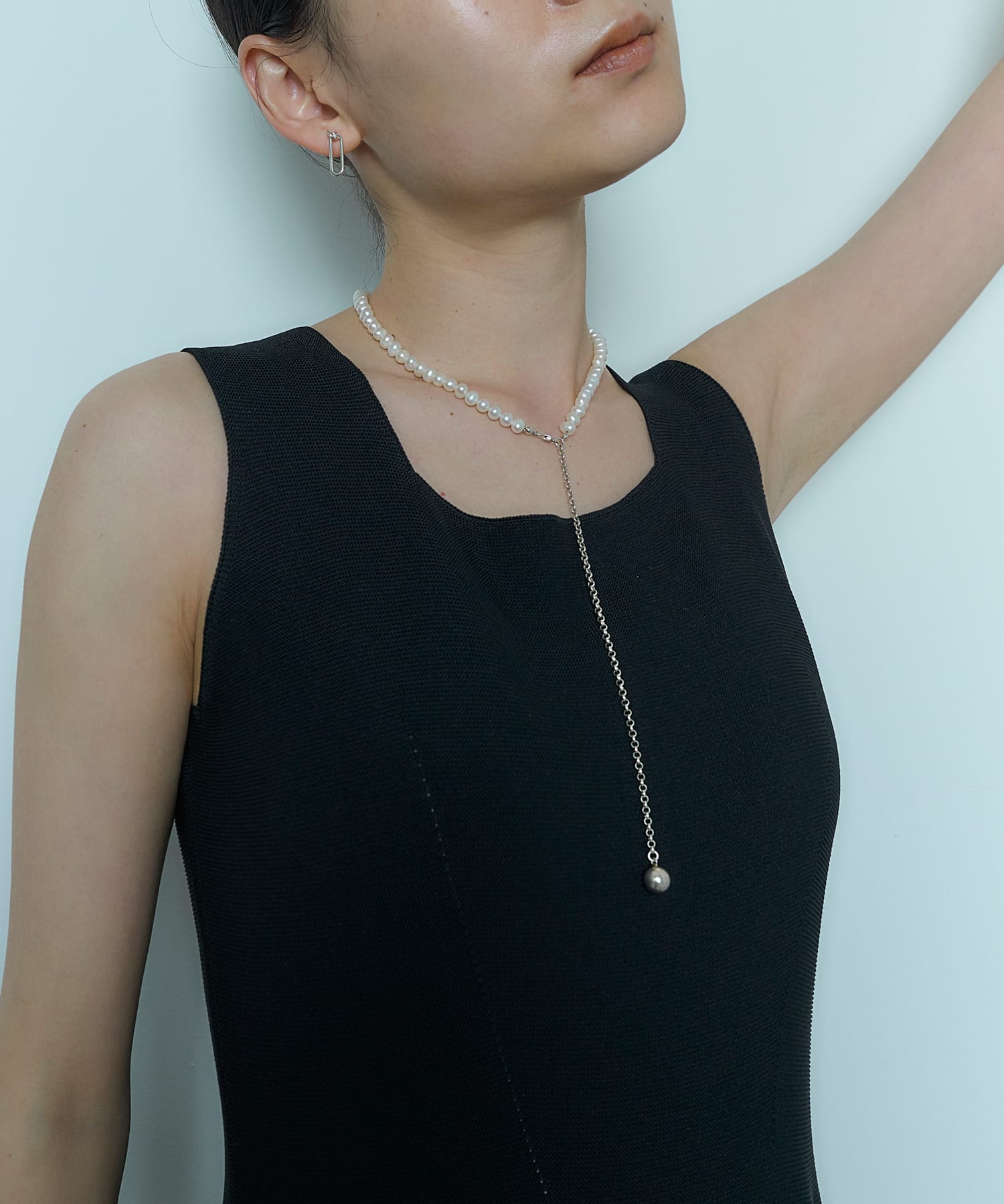 SMELLY so’　2way pearl necklace slv SLV -