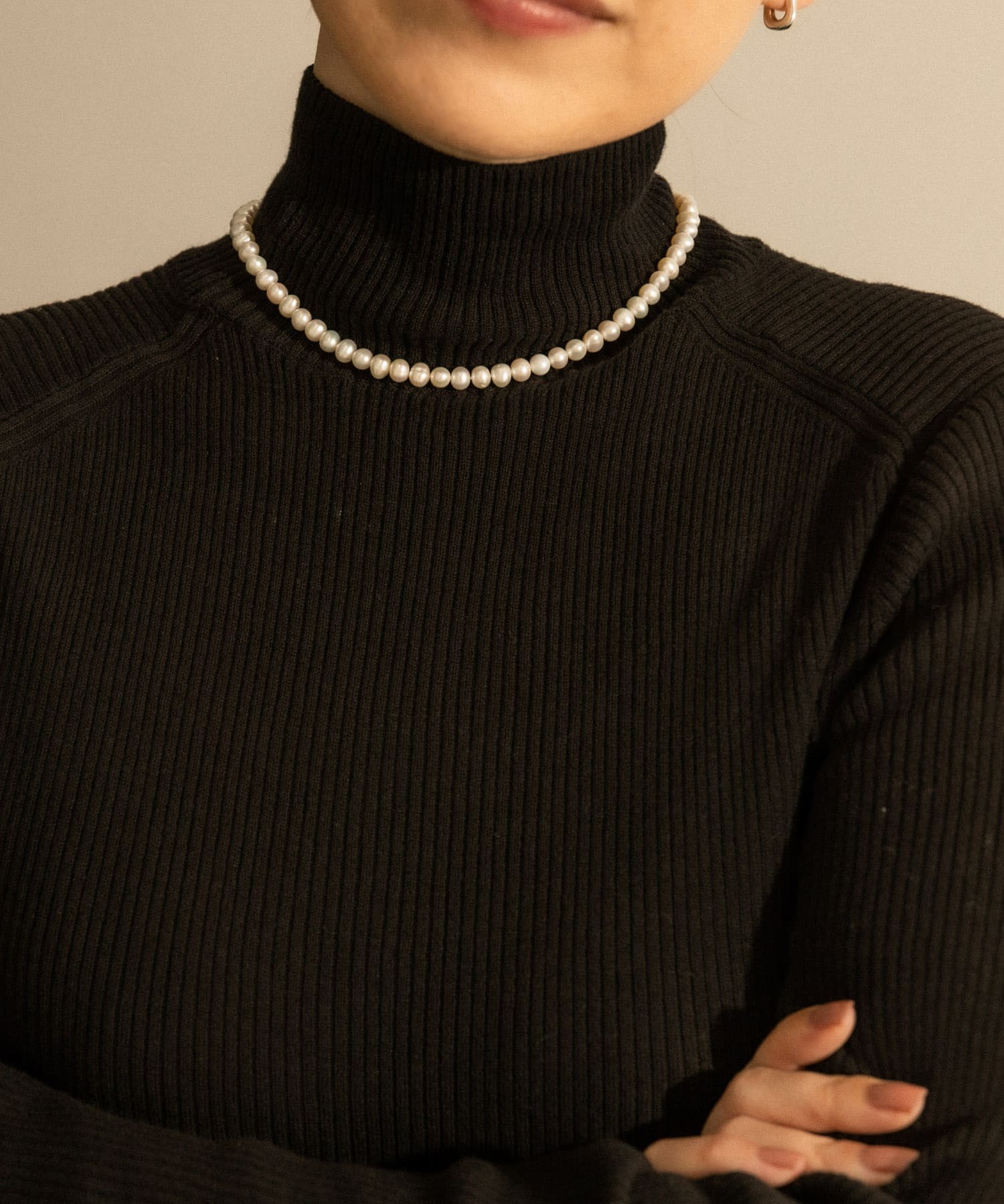 SMELLY so’　2way pearl necklace slv SLV -
