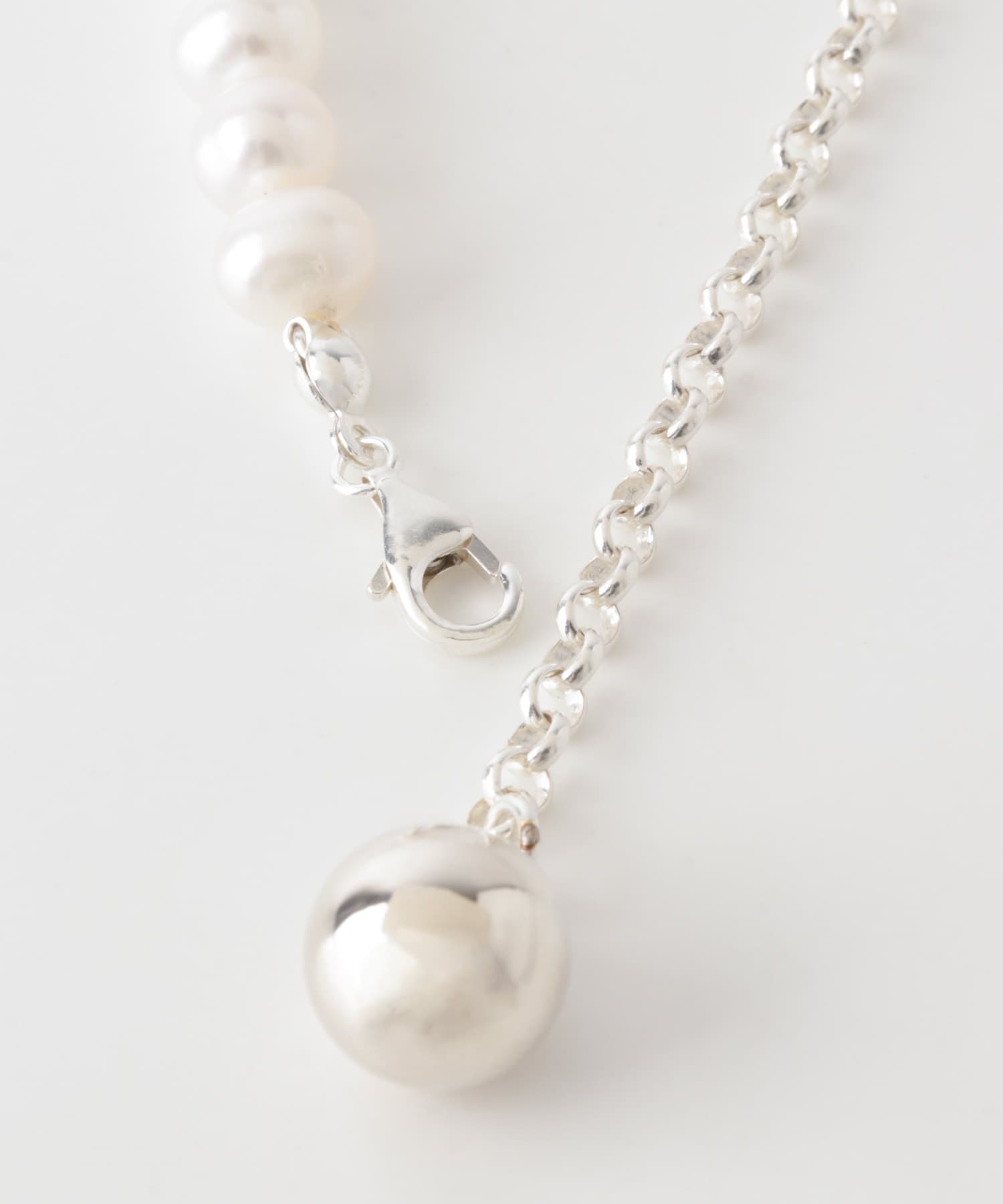 SMELLY so’　2way pearl necklace slv SLV -