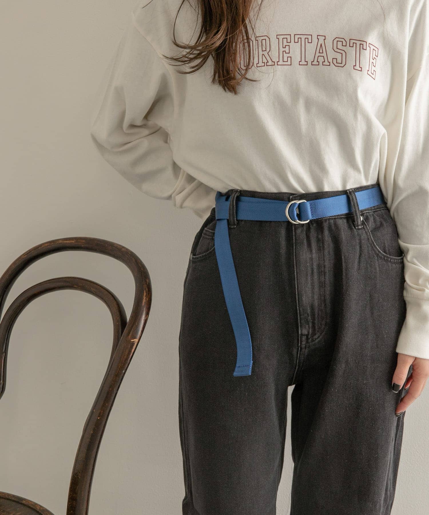 カラーテープベルト BLU -