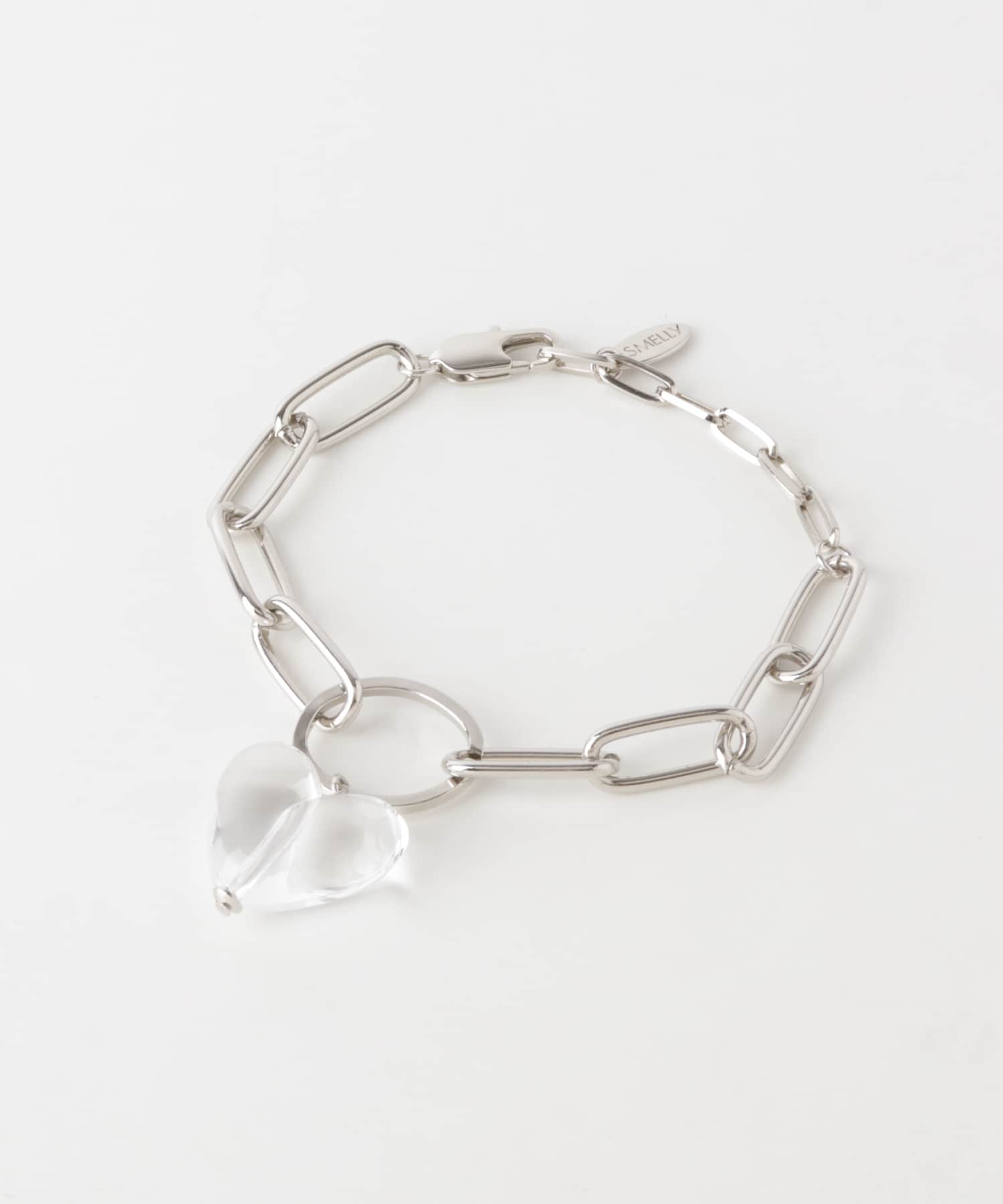 クリアハートチェーンブレスレット(- SLV): アクセサリー｜URBAN