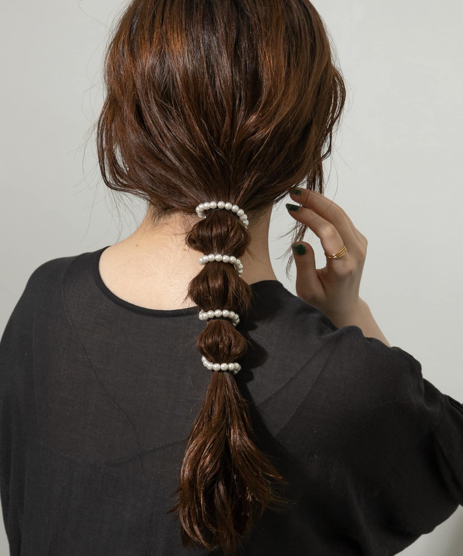 パールグルグルヘアワイヤー IVY -