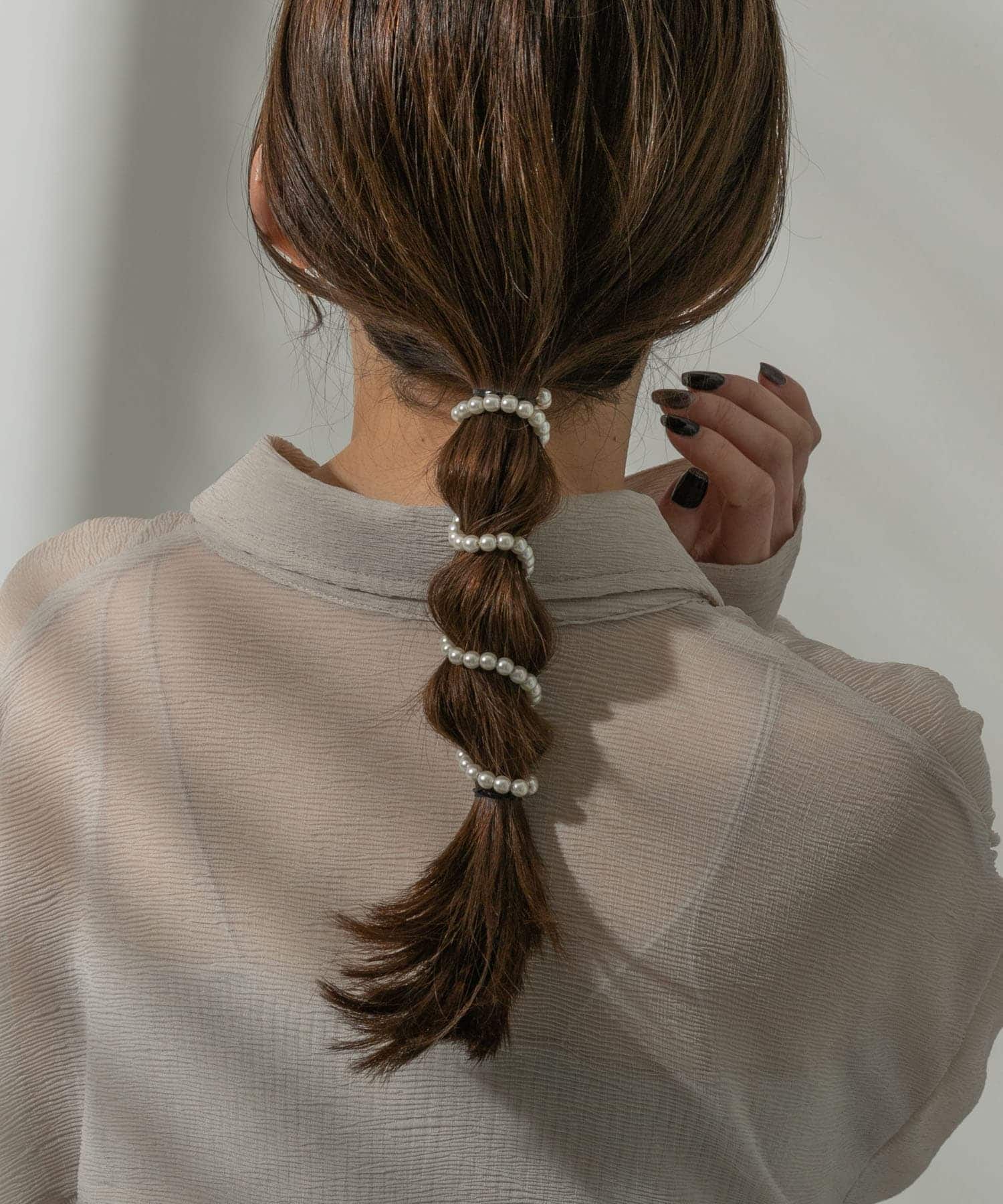 パールグルグルヘアワイヤー IVY -