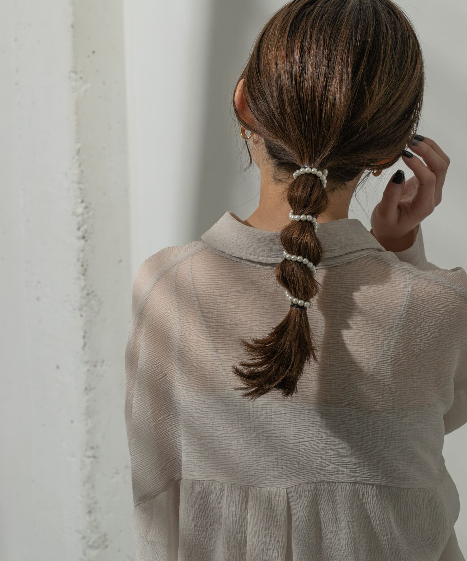 パールグルグルヘアワイヤー IVY -