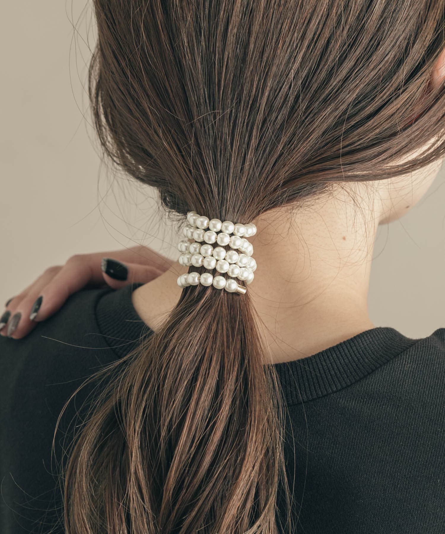 パールグルグルヘアワイヤー IVY -