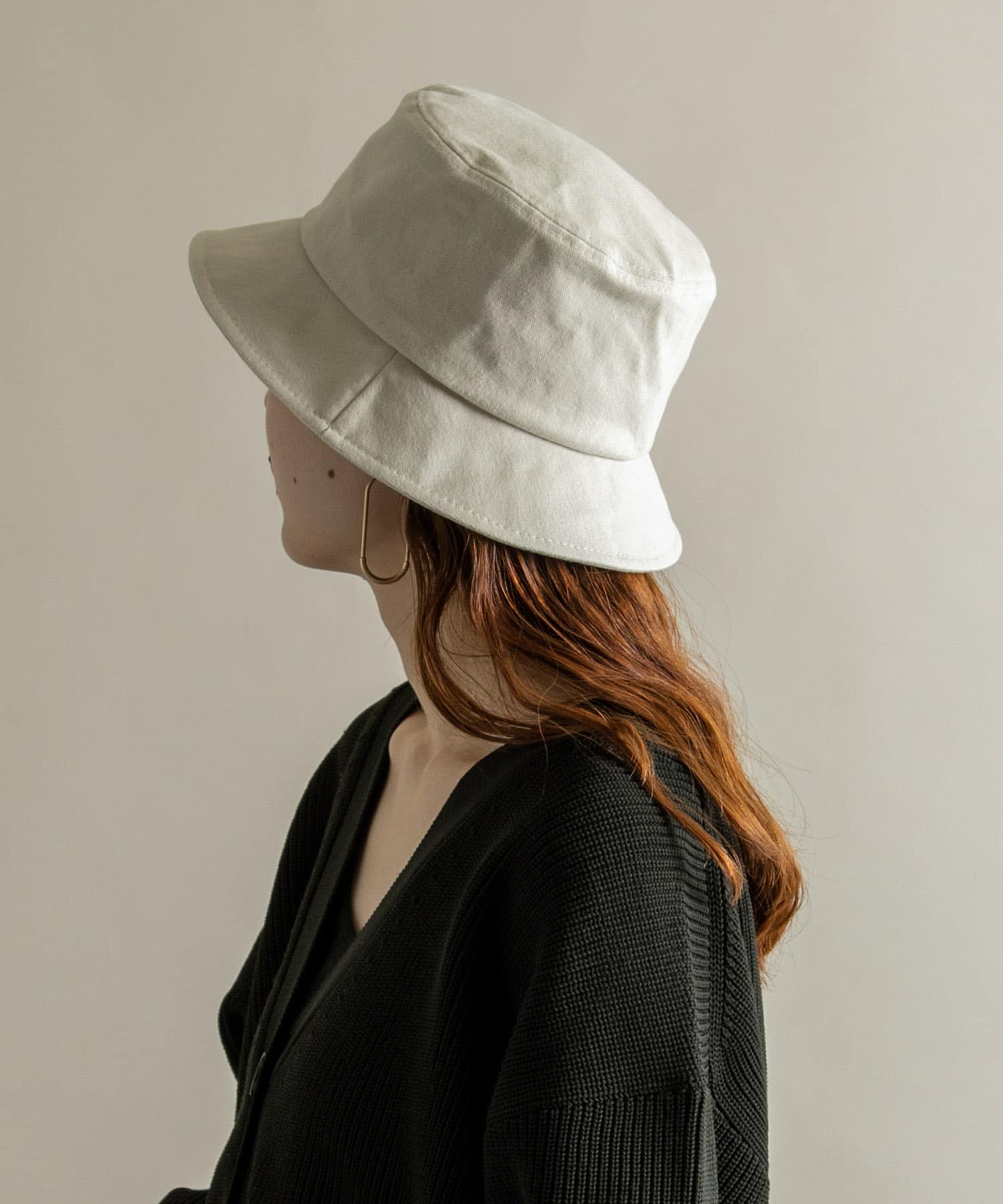 ツイルコットンバケットハット IVO -