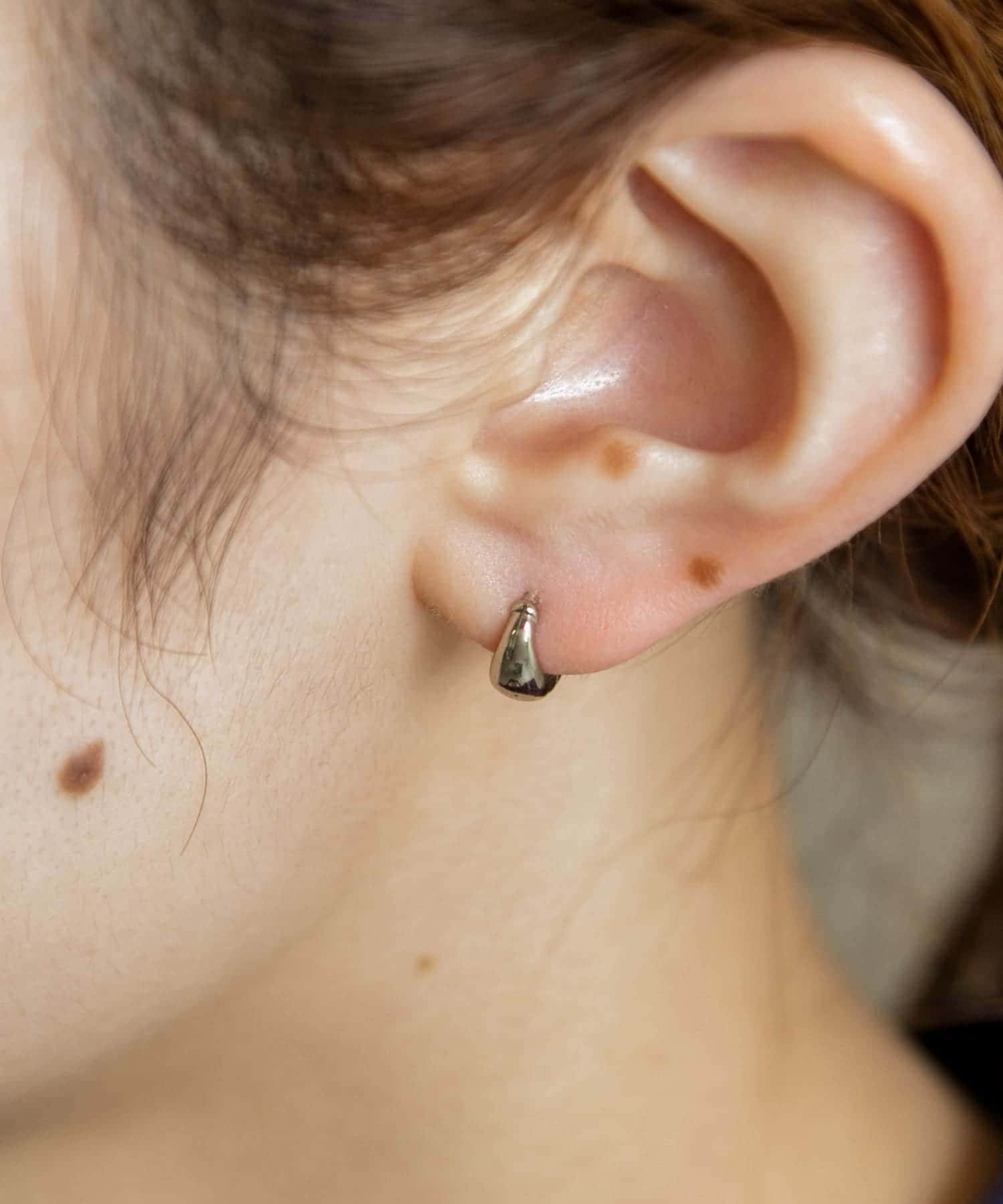 ミニドロップワンタッチピアス SLV -