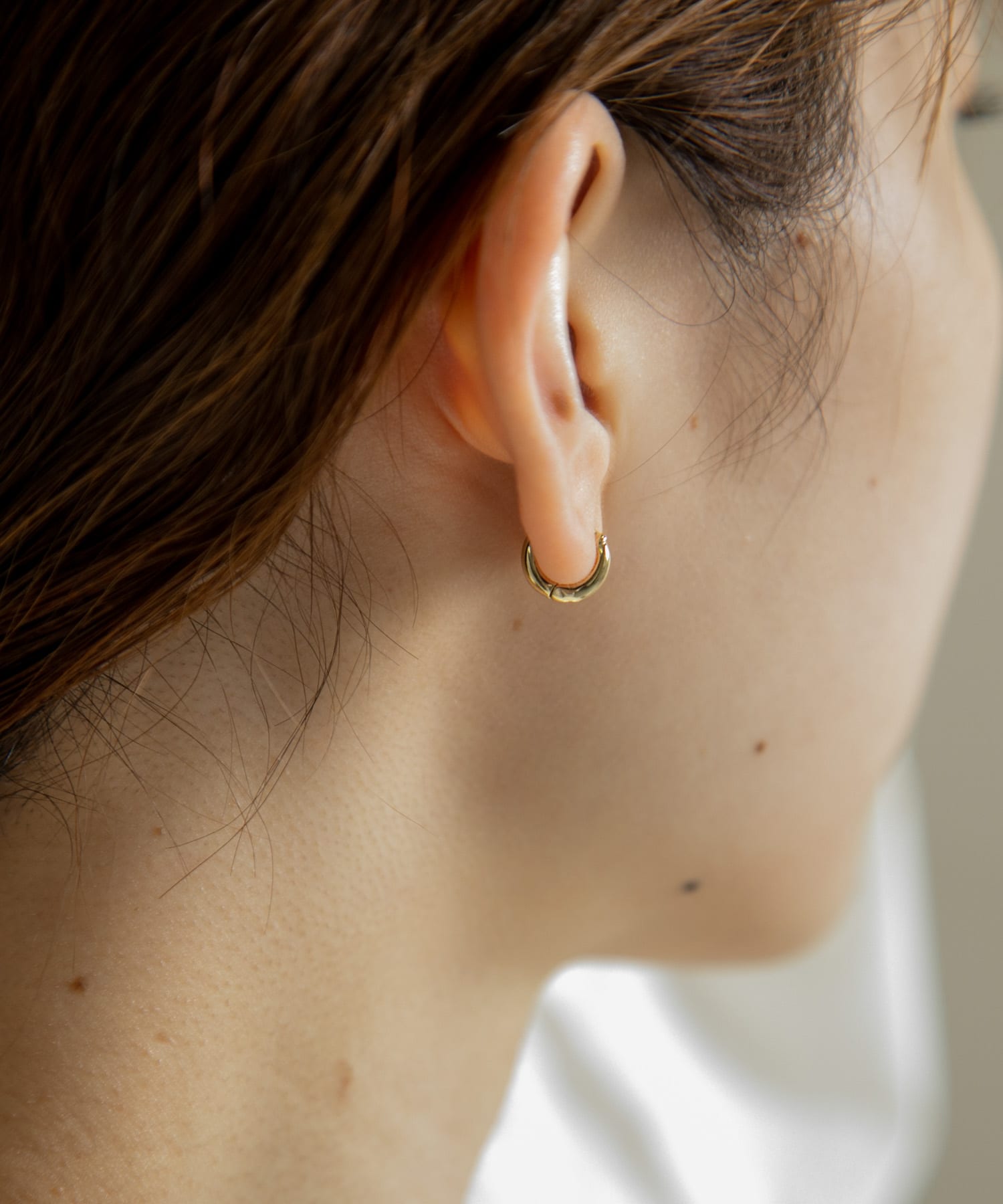 ミニドロップワンタッチピアス GLD -