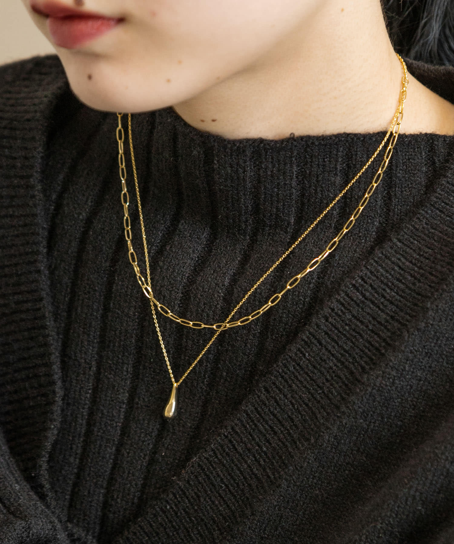 ドロップメタル2レンネックレス(- GLD): アクセサリー｜URBAN RESEARCH