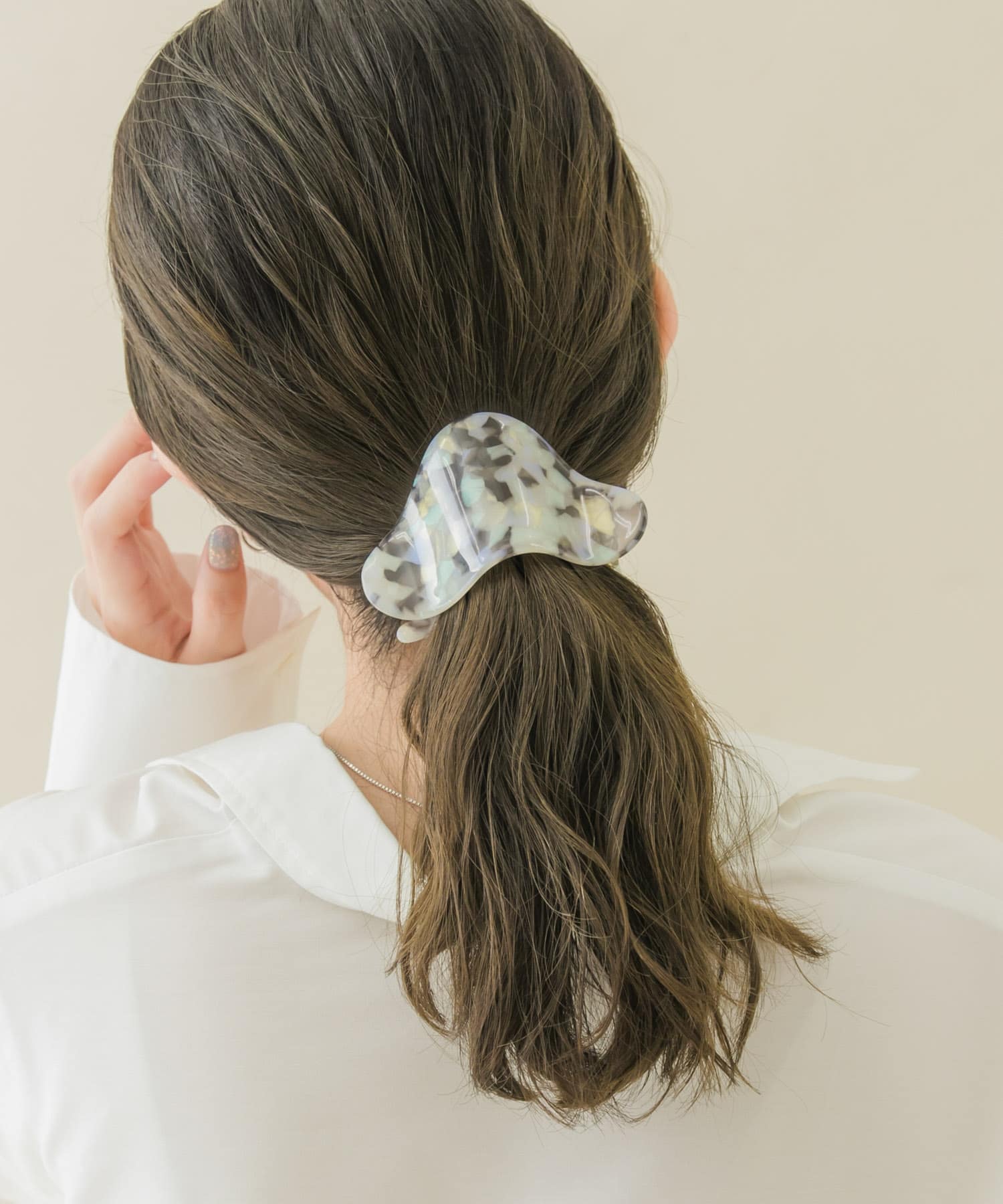 ウェーブワイドハサミバンス GRY -