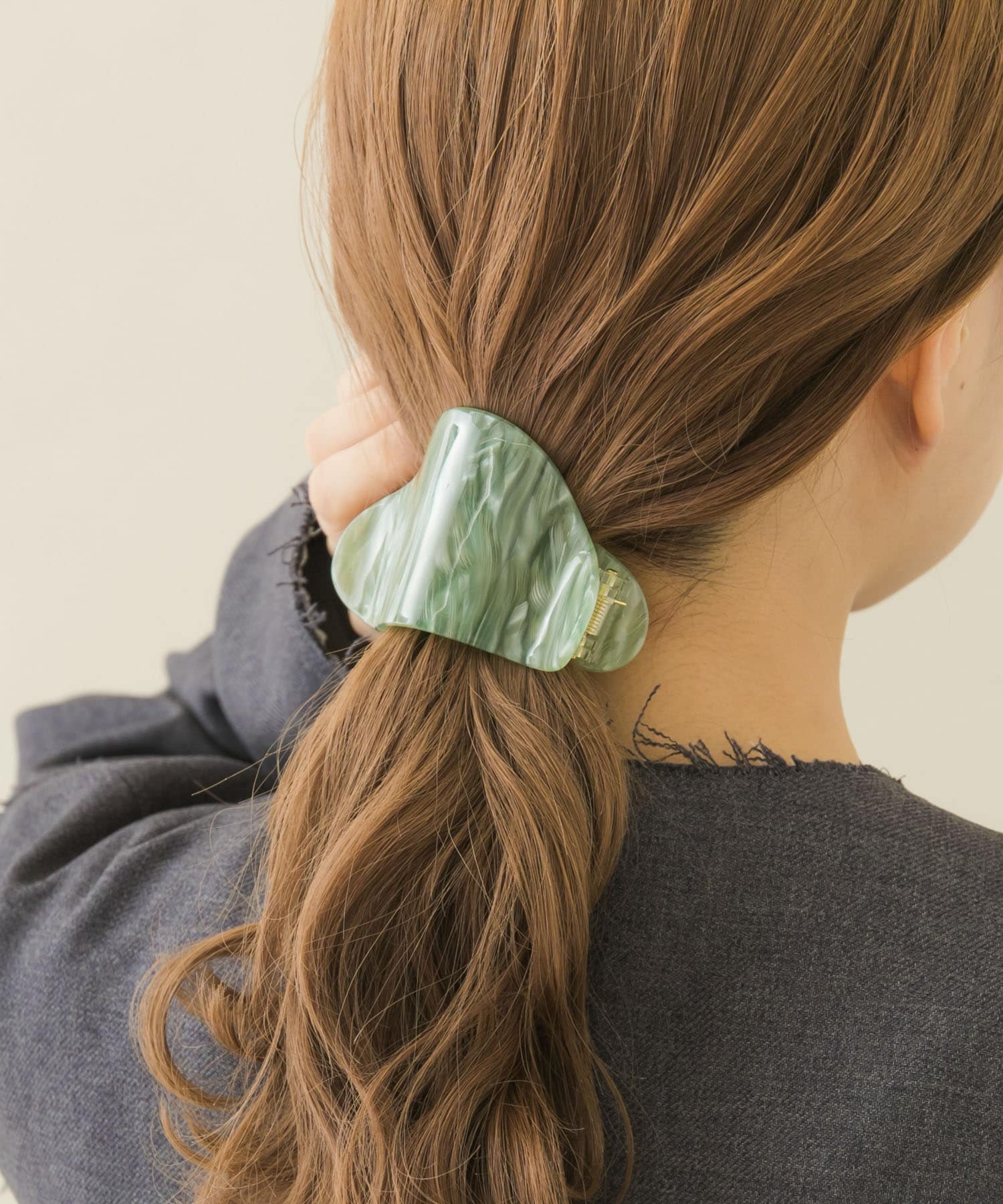 ウェーブワイドハサミバンス GRN -