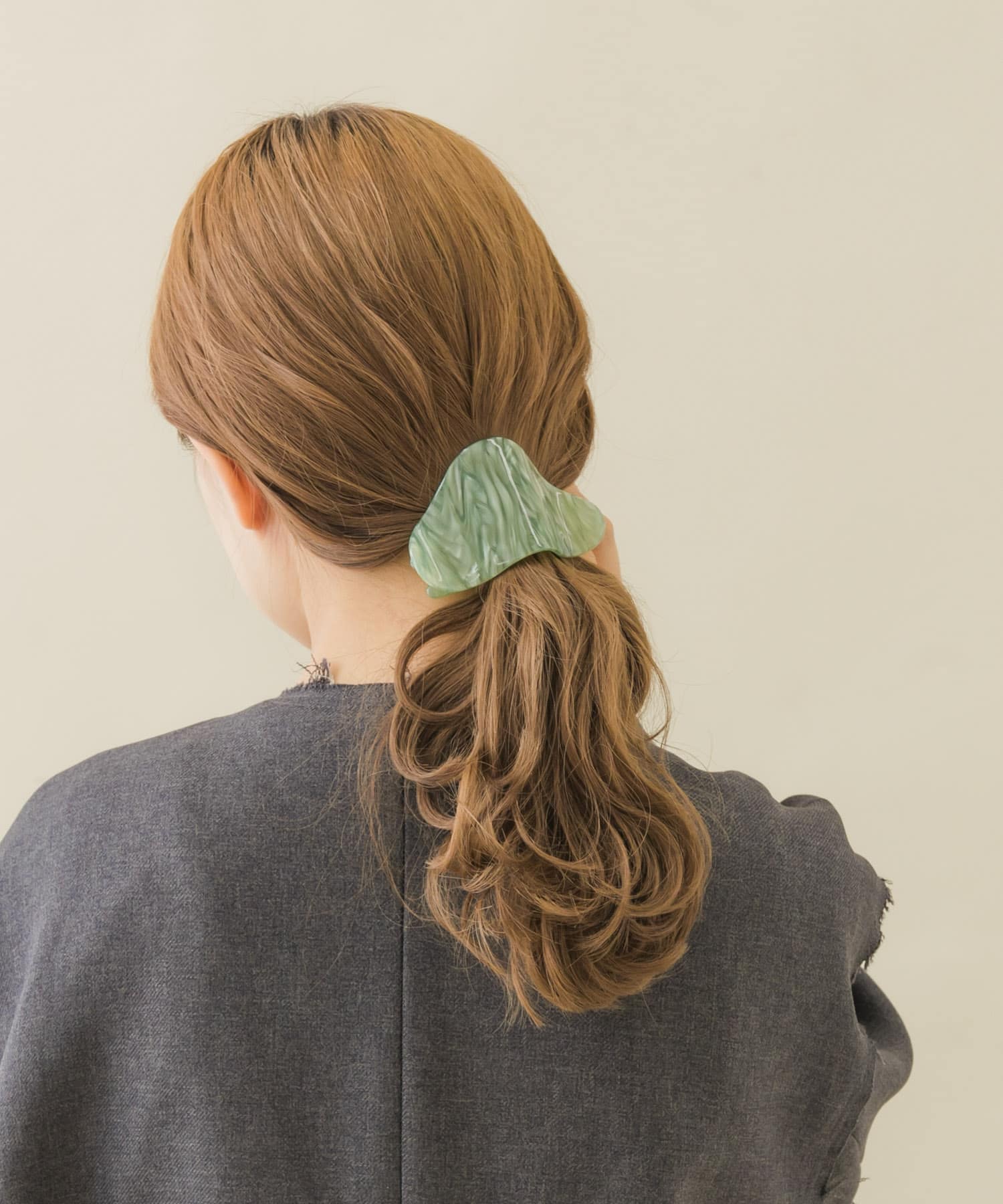 ウェーブワイドハサミバンス GRN -