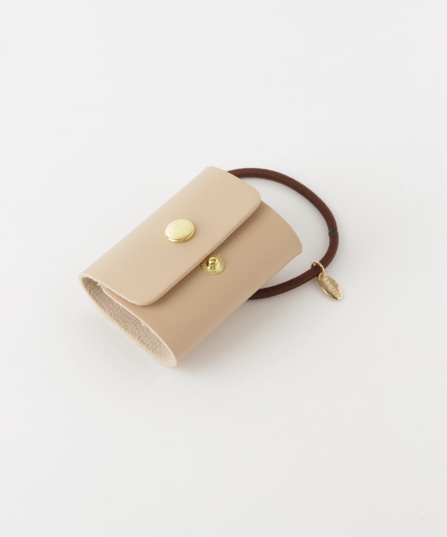 フェイクレザーヘアカフセット BEG -