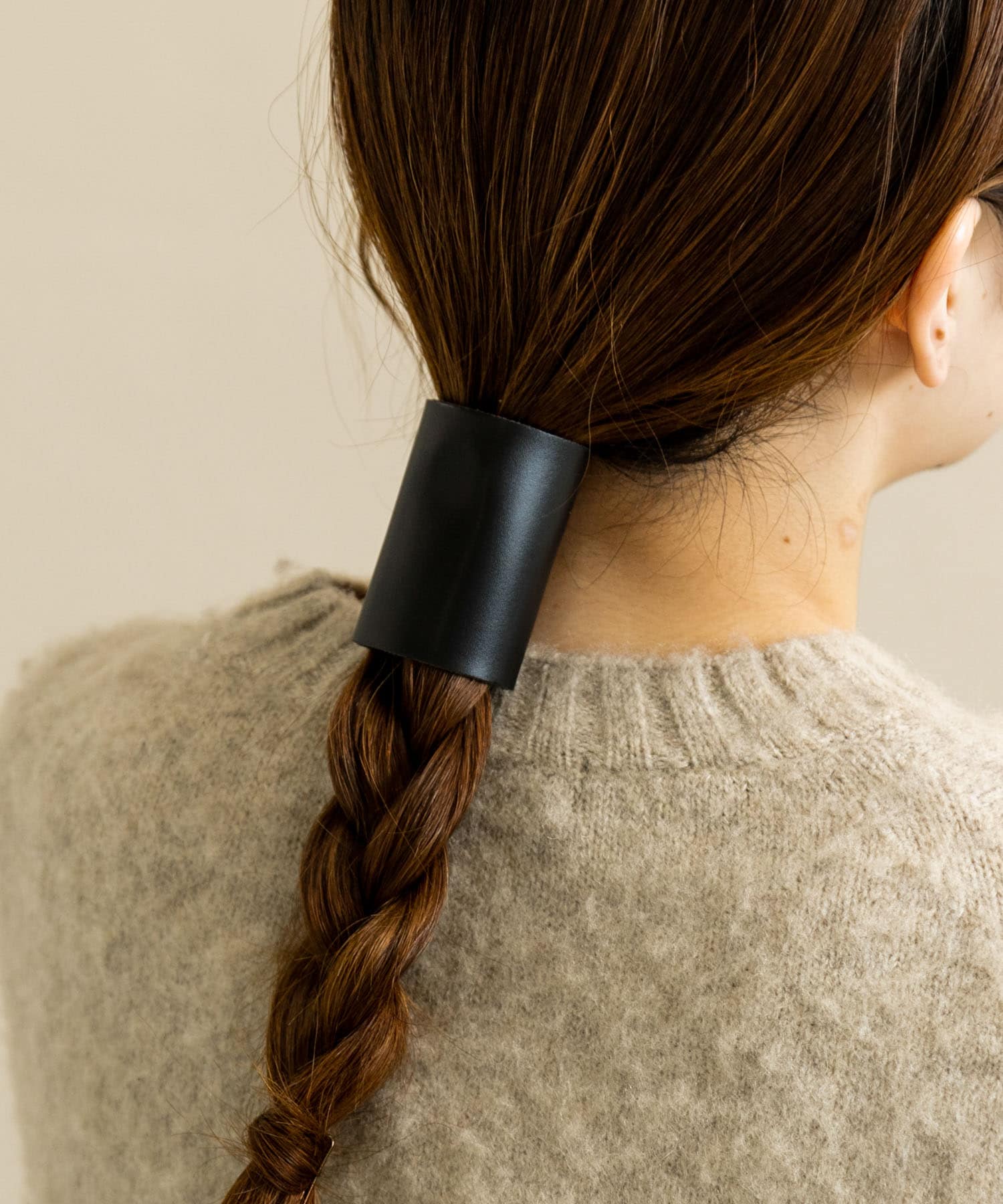 フェイクレザーヘアカフセット