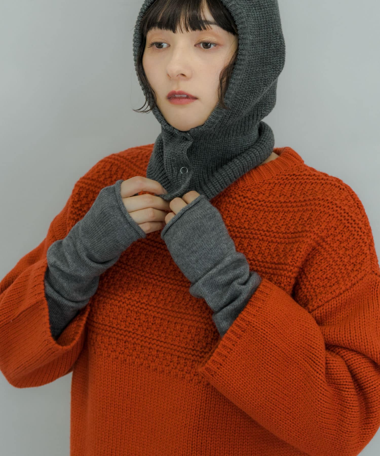 アームウォーマー GRY -