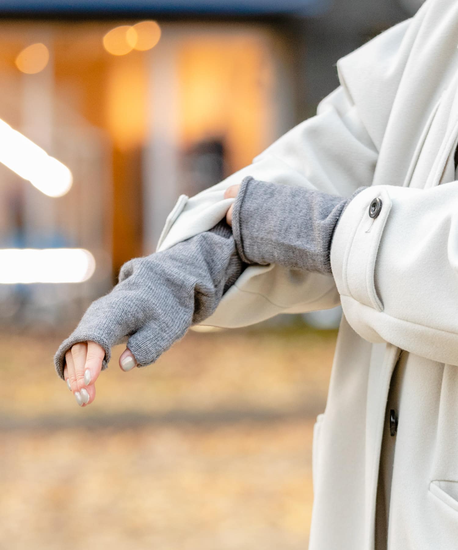 アームウォーマー GRY -