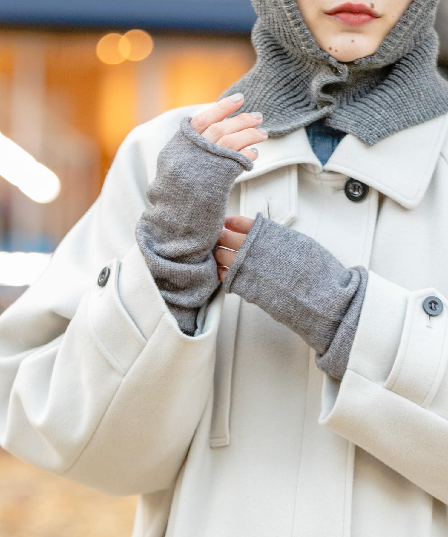 アームウォーマー GRY -