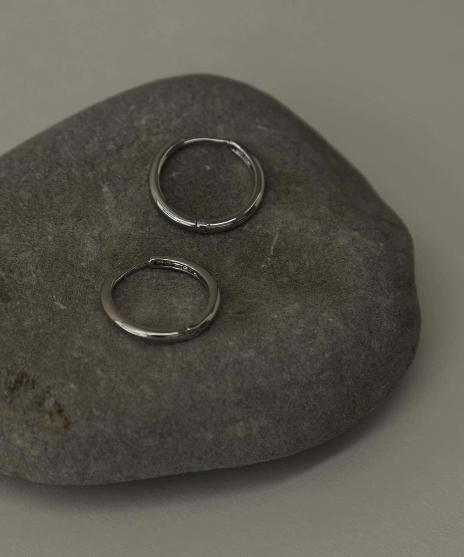 17mmフープピアス SLV -